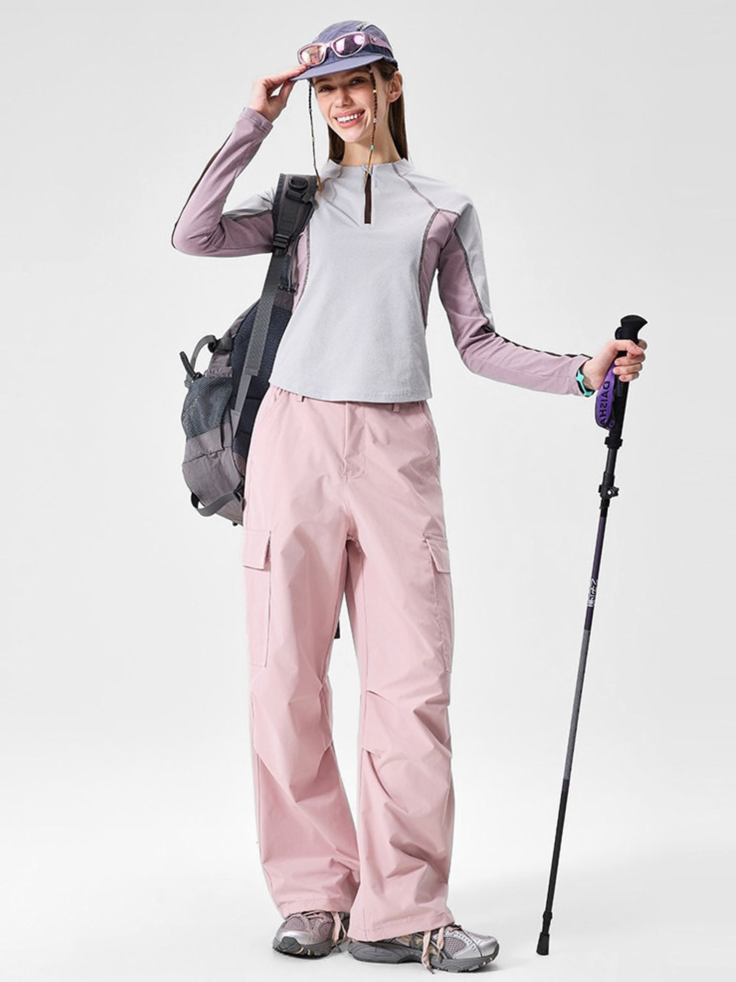 RockTote - Women's Water-Repellent Wide-Leg Utility Pants