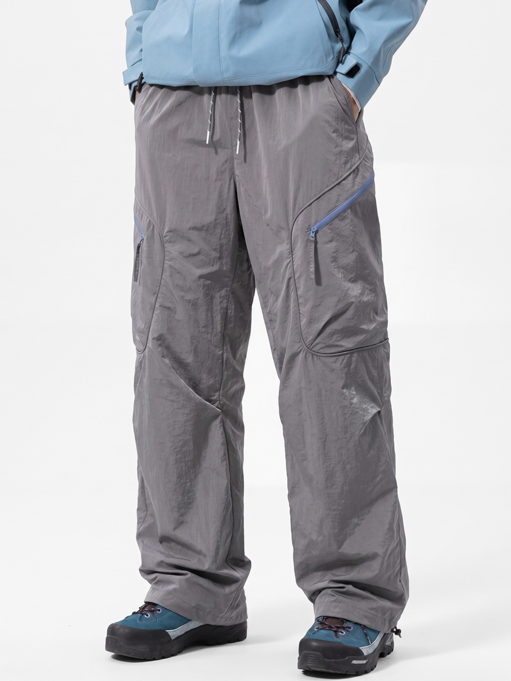 AlpRidge - Men's Water-Repellent Durable Shell Cargo Pants