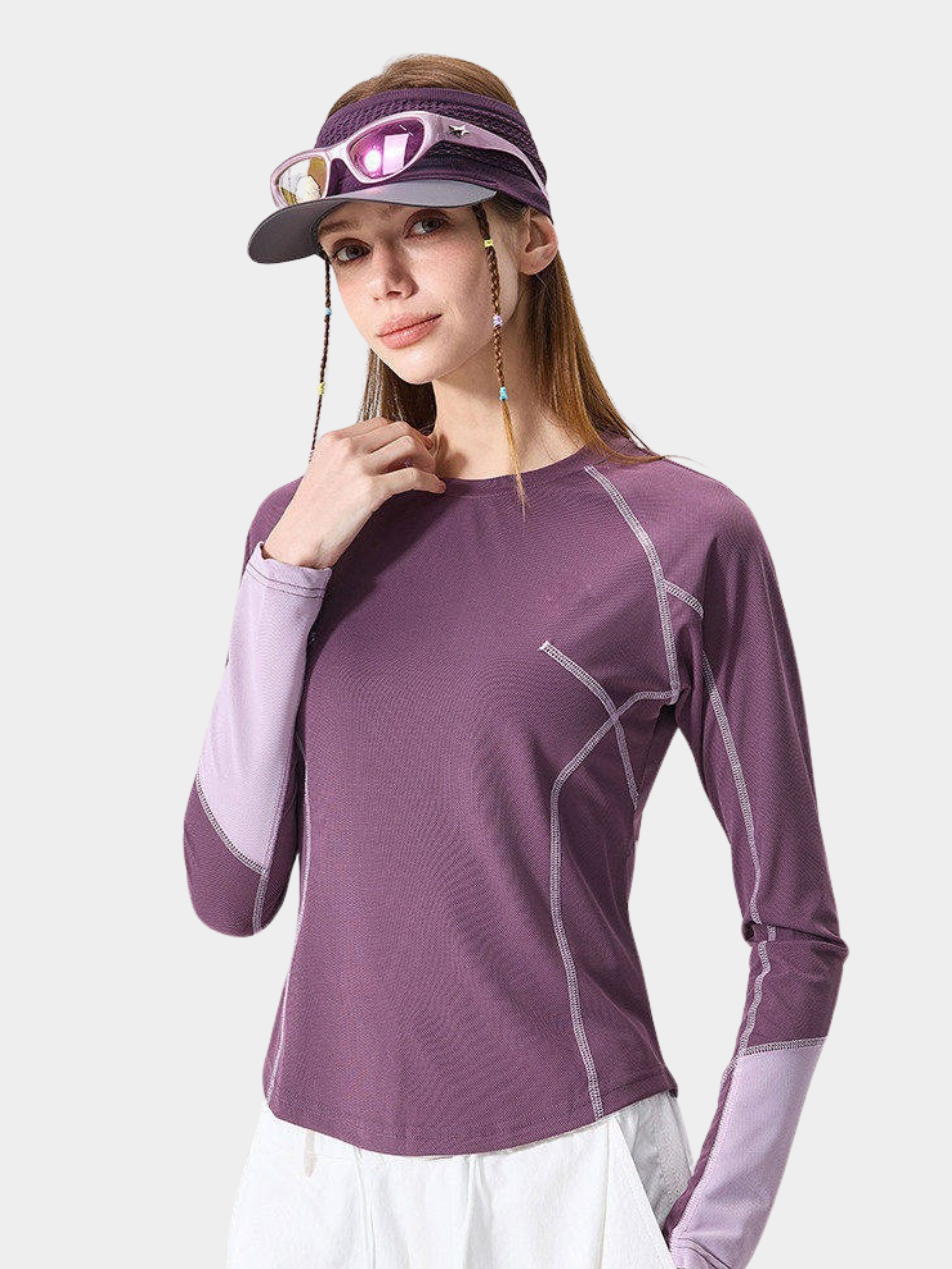 Driftwing - Women's Quick-Dry Colorblock Performance T-Shirt