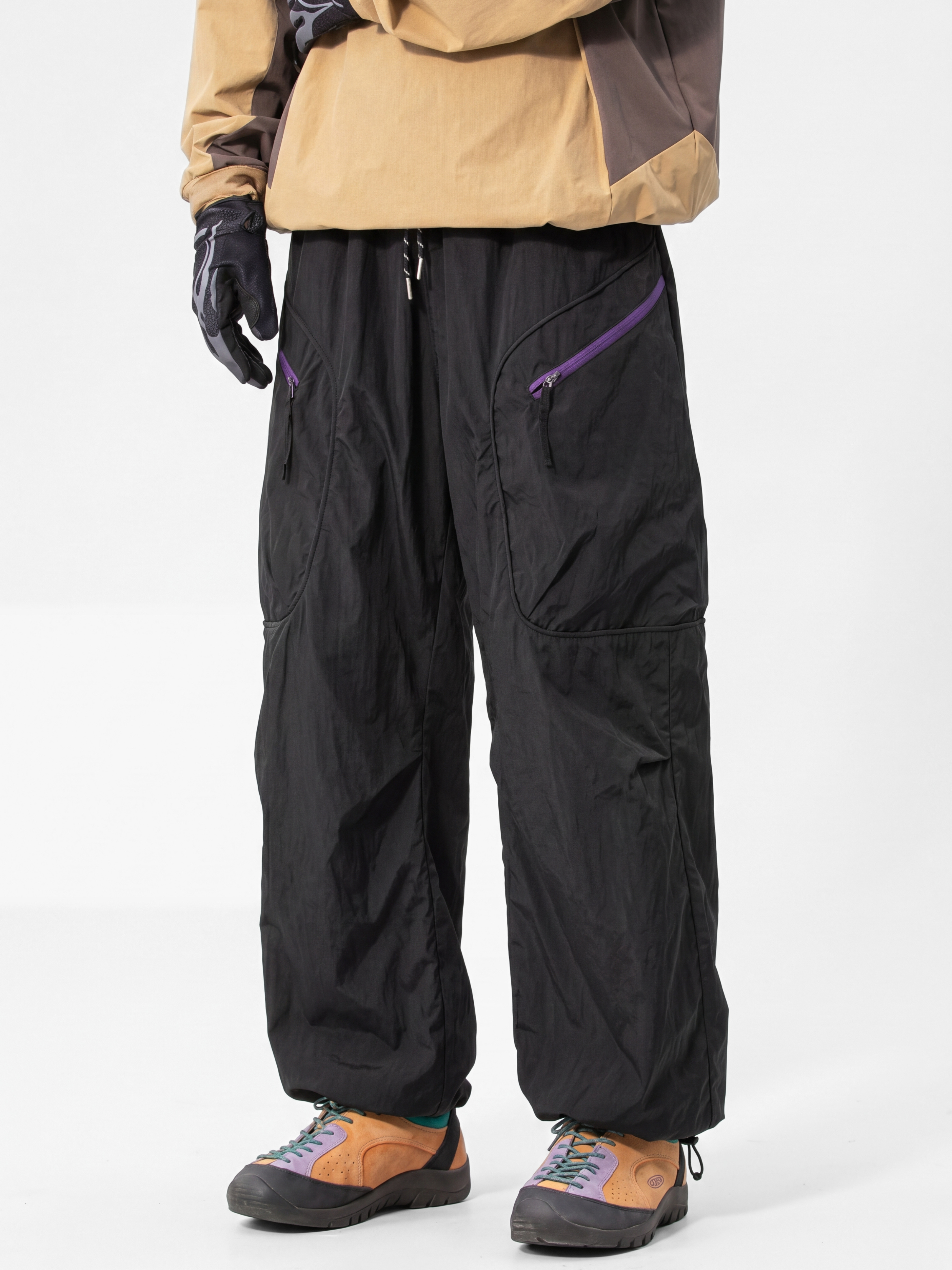 AlpRidge - Men's Water-Repellent Durable Shell Cargo Pants