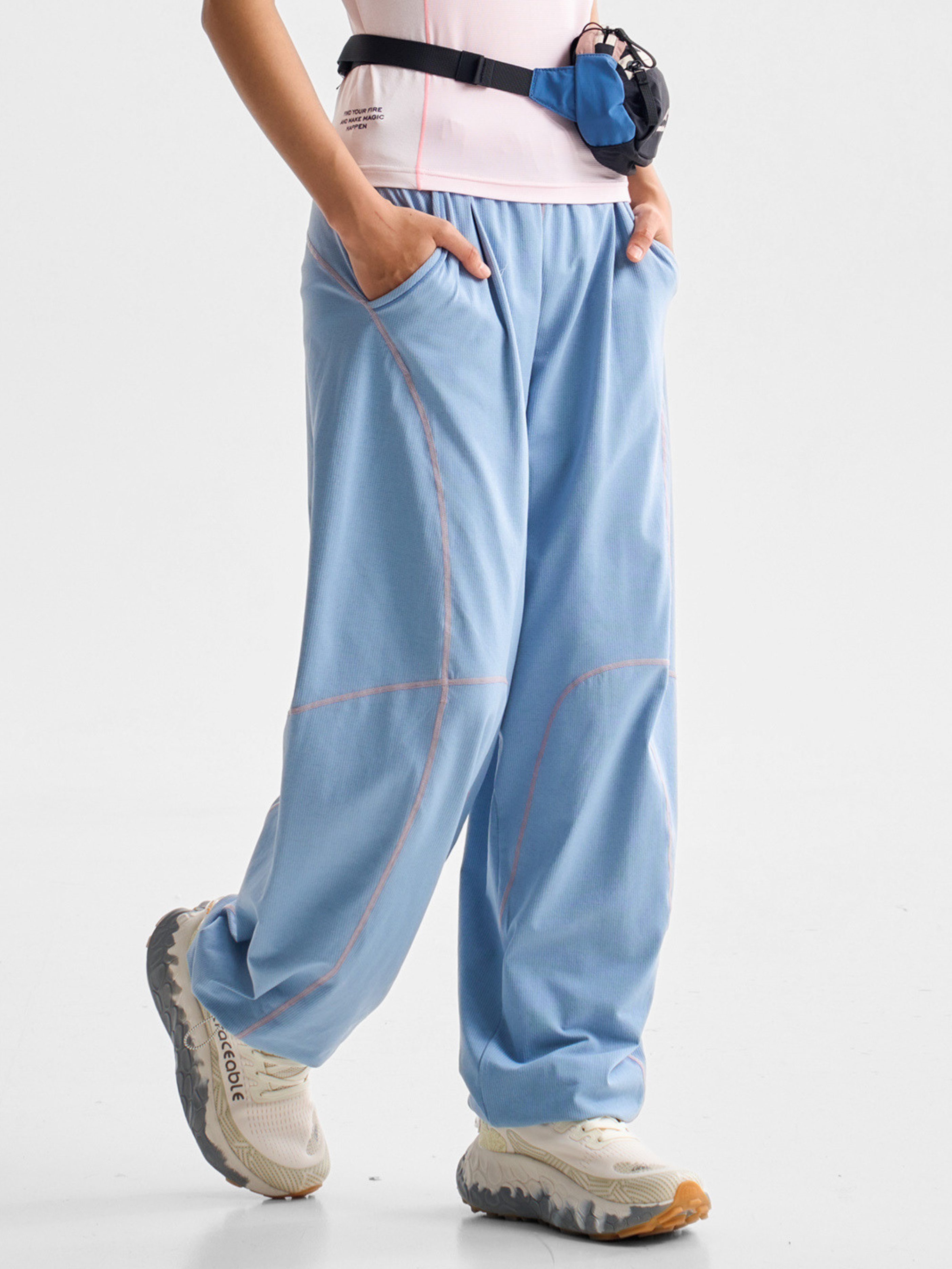 FlintPack - Unisex Water-Repellent Contrast Stitch Hiking Pants