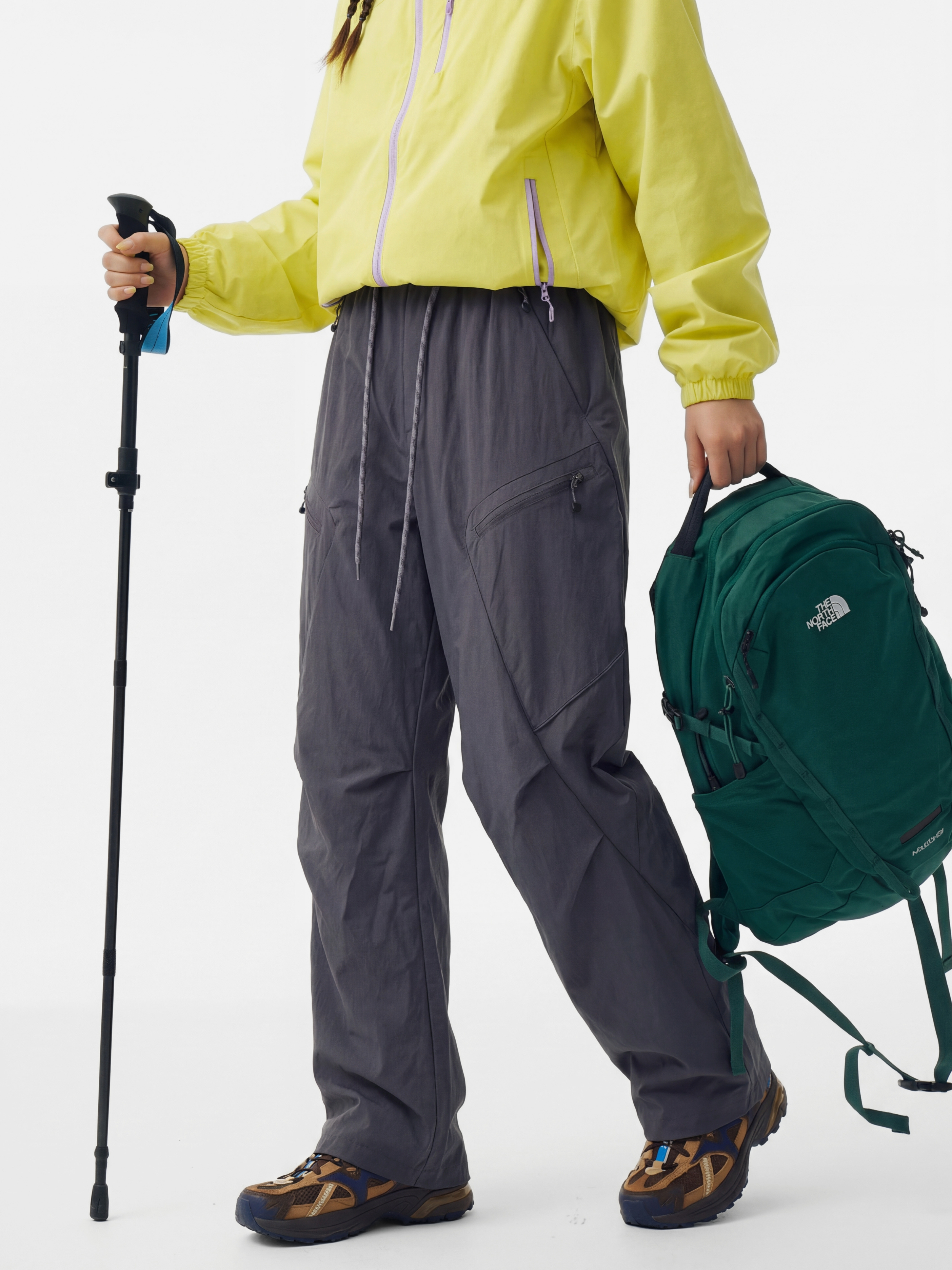 MesaGrip - Women's Water-Repellent Multi-Pocket Lightweight Shell Pants