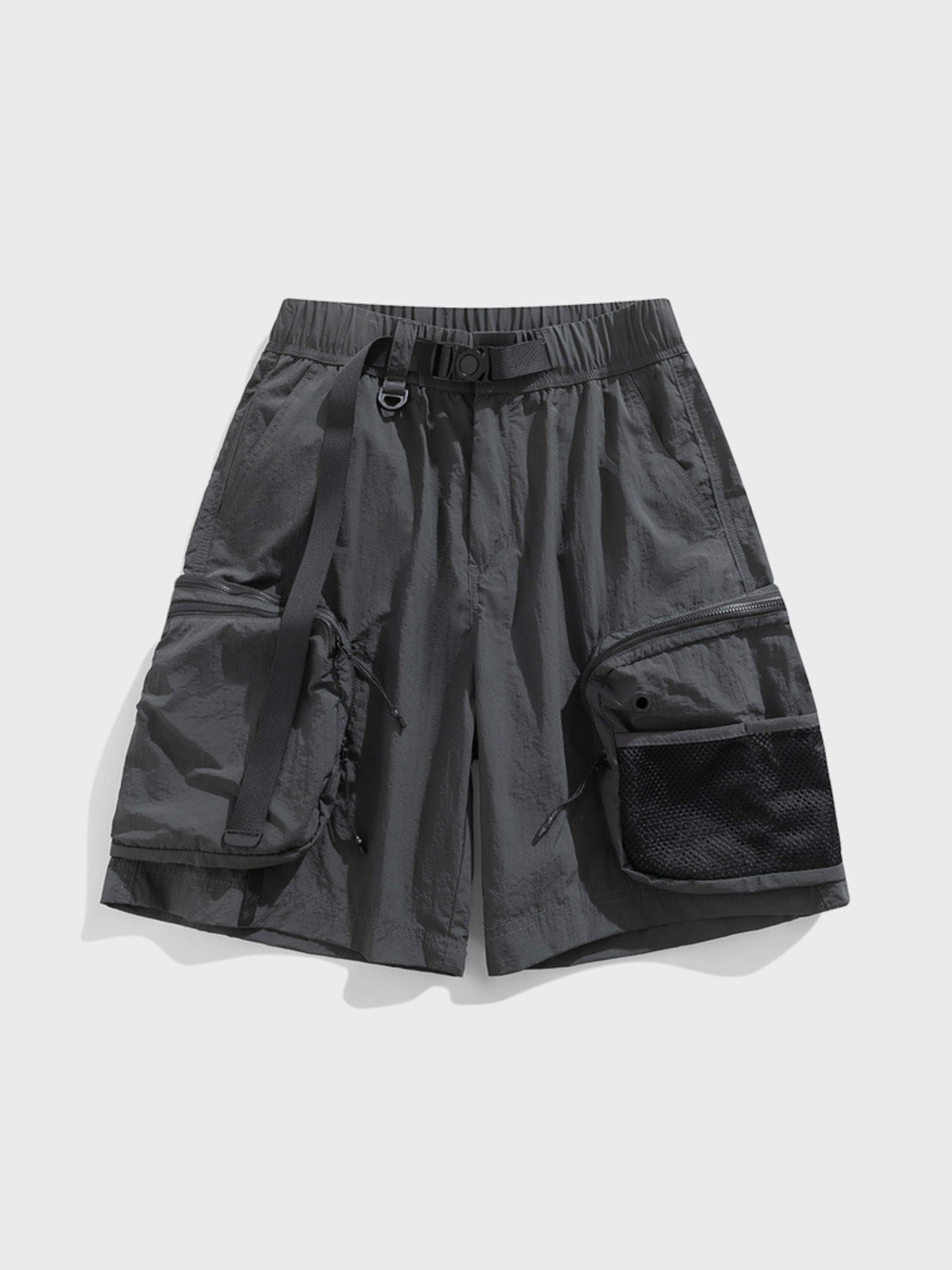 AlpineCrag - Men's Breathable Wrinkle-Resistant Cargo Shorts