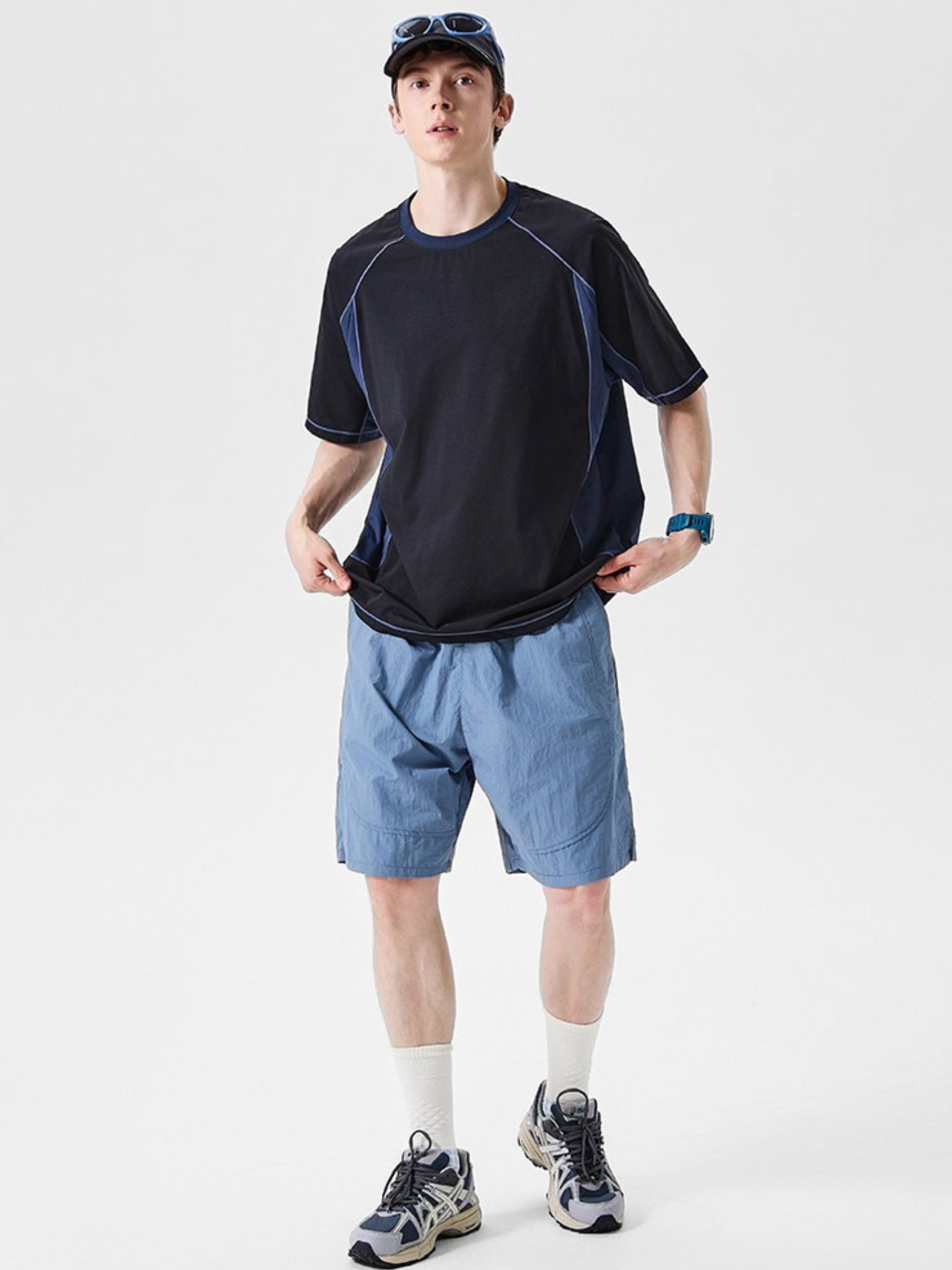 LightStep - Lightweight Quick-Dry Colorblock Performance T-Shirt