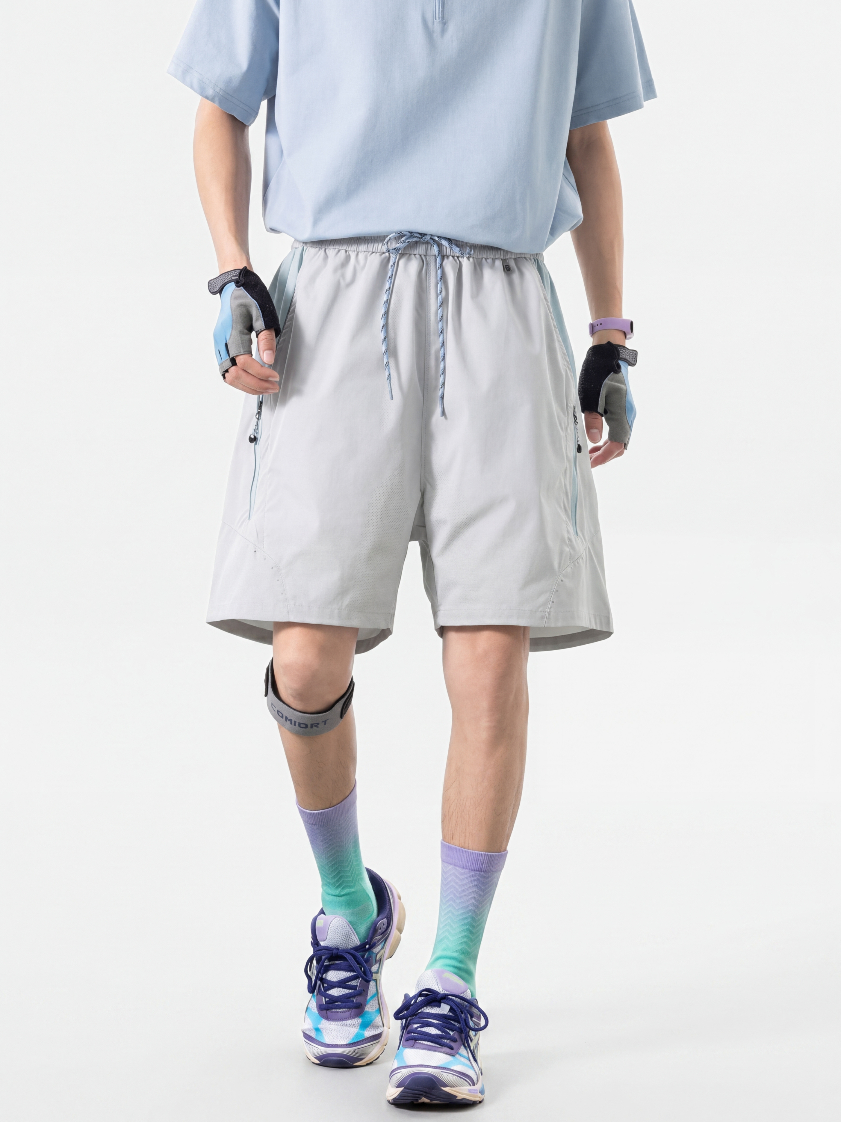 SlateLine - Unisex Water-Repellent Abrasion-Resistant Sports Shorts