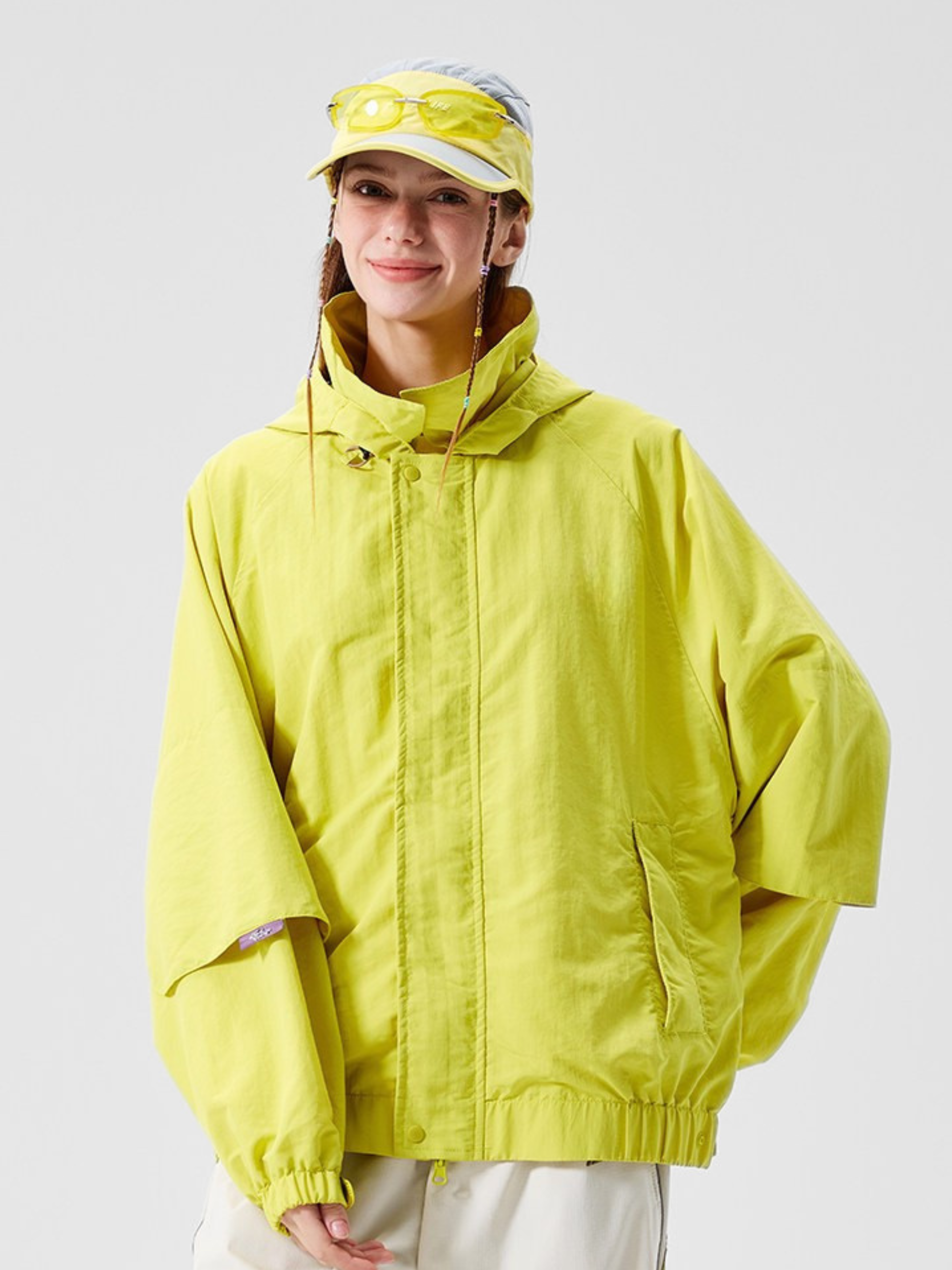 CampTarp - Unisex Water-Repellent Windproof Hiking Jacket