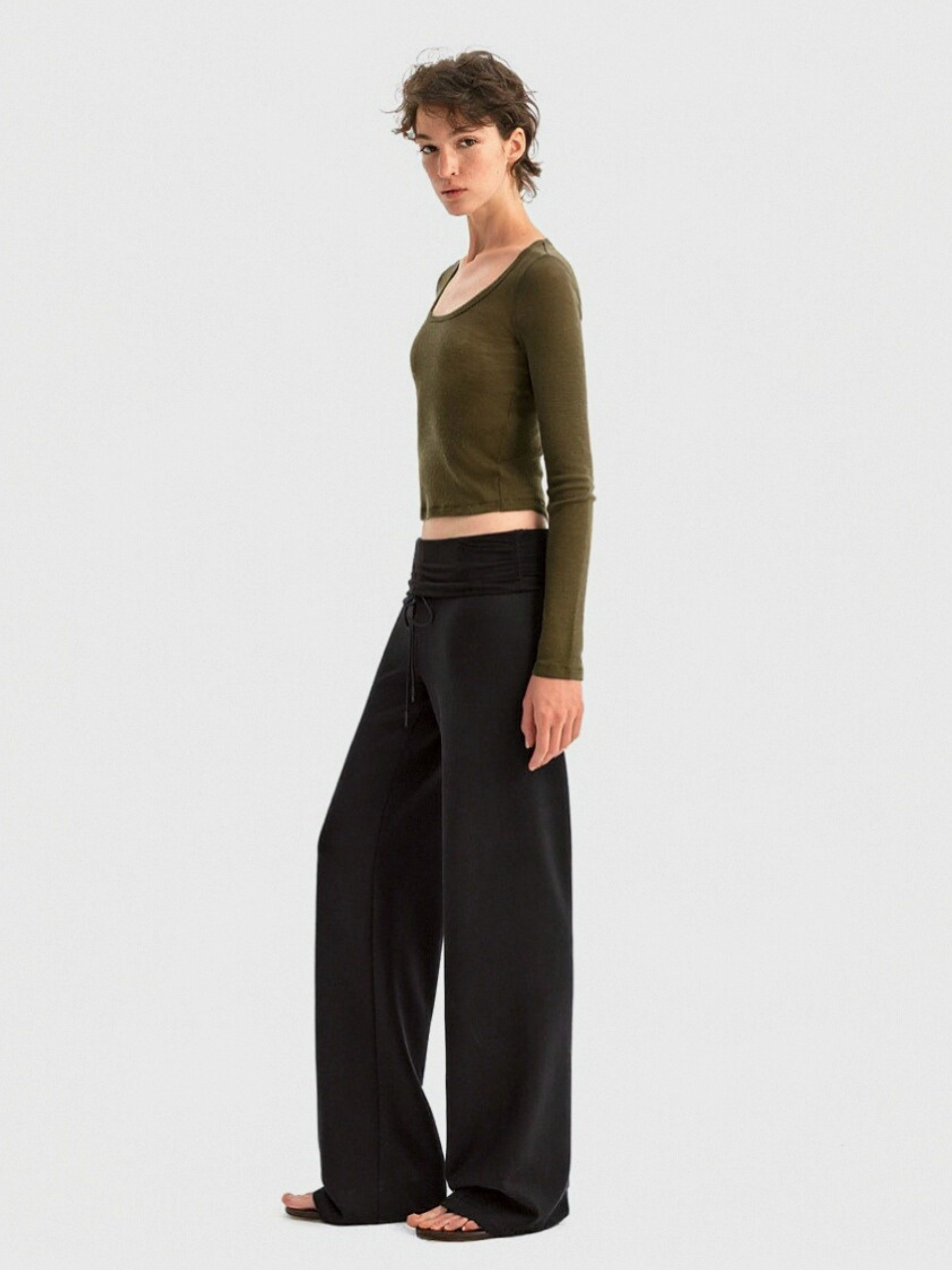 BareFeel - Women's Soft Stretch Draped Comfort Pants