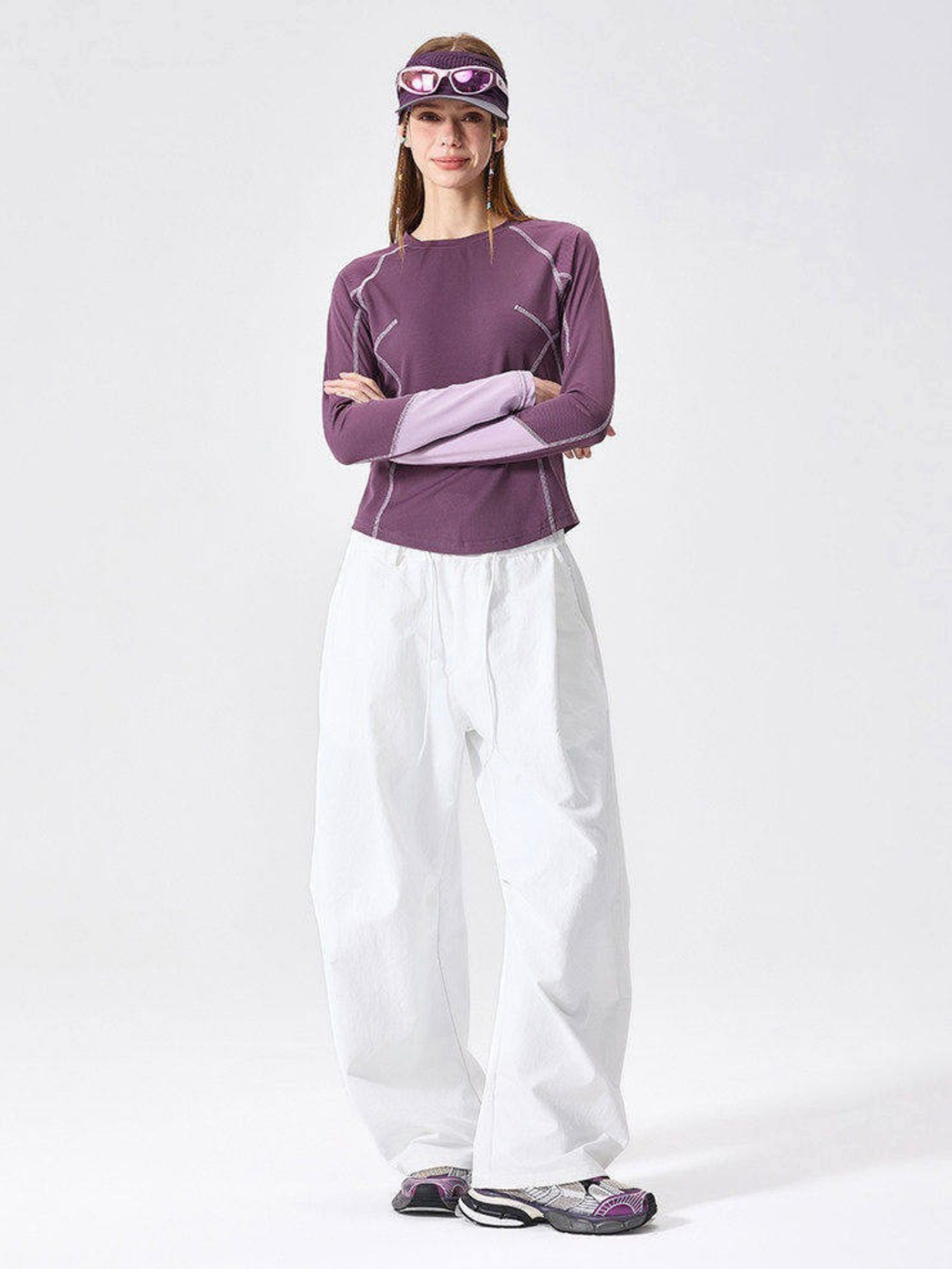 Driftwing - Women's Quick-Dry Colorblock Performance T-Shirt