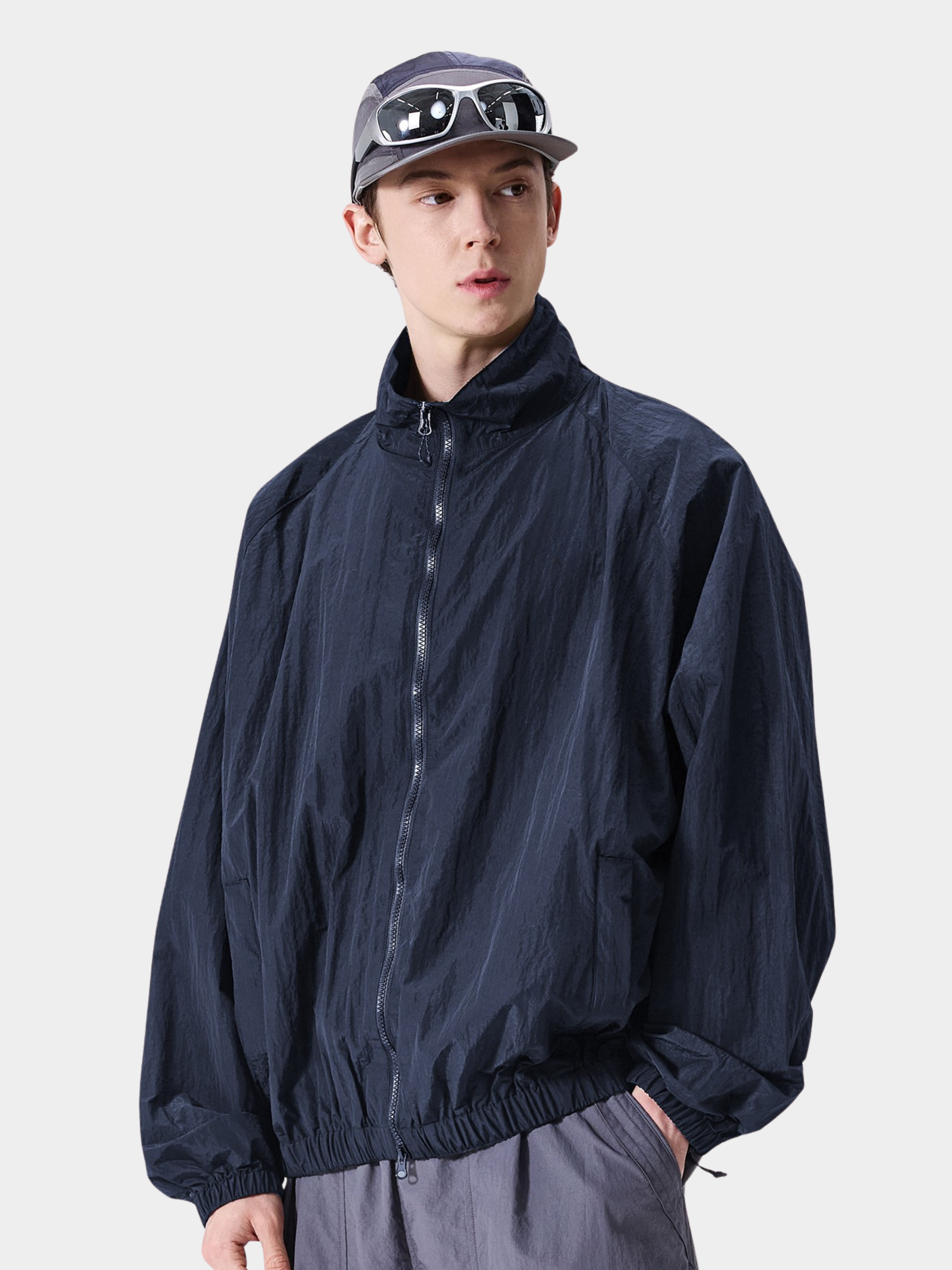 Earthline - Unisex UPF200+ Water-Repellent Breathable Stand Collar Jacket