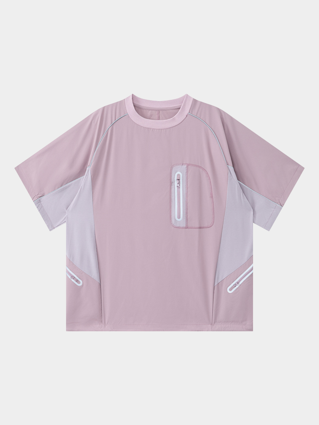 LightFlare - Colorblock Mesh Breathable Quick-Dry T-Shirt