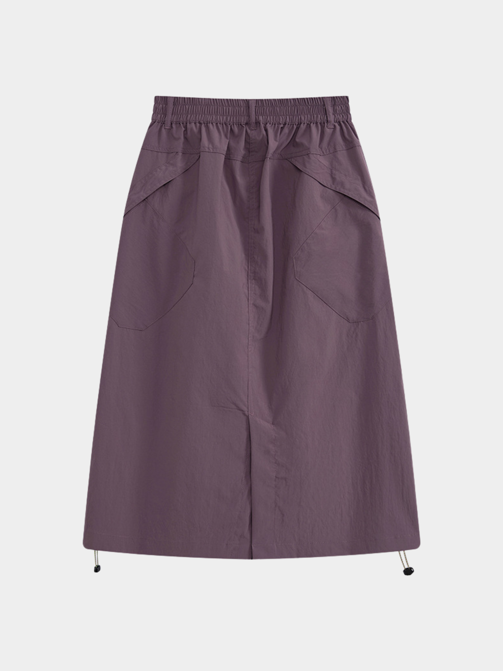 MontView - Women's Quick-Dry Drawstring Utility Midi Skirt