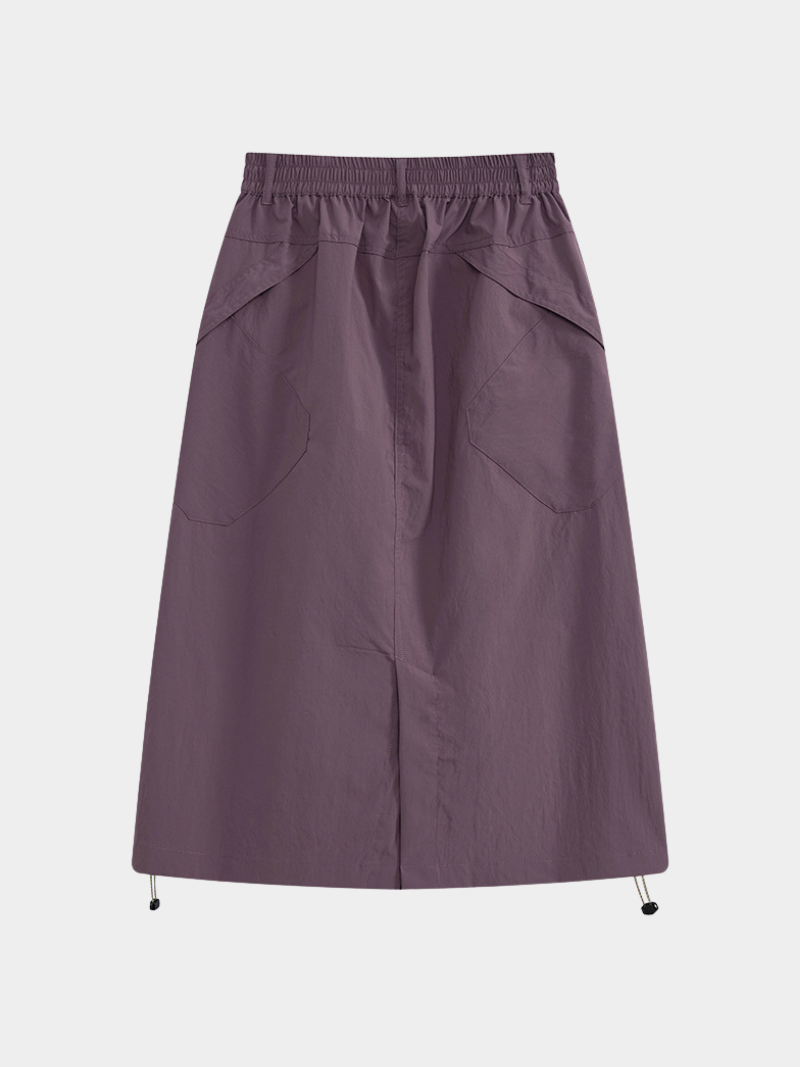 MontView - Women's Quick-Dry Drawstring Utility Midi Skirt