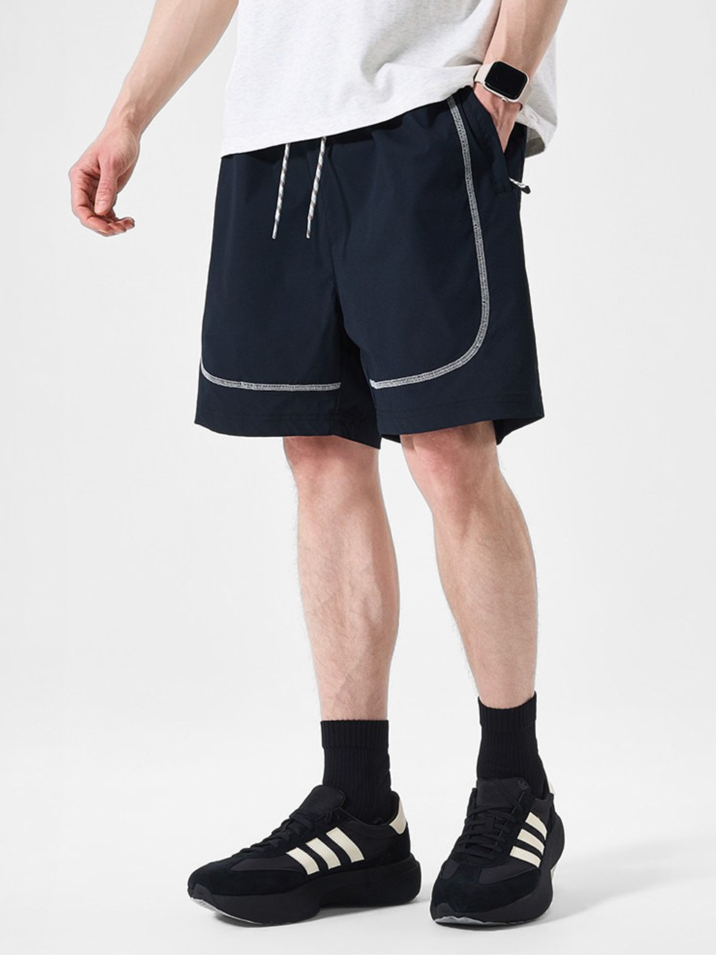 ChillClip - Water-Repellent Contrast Panel Shorts