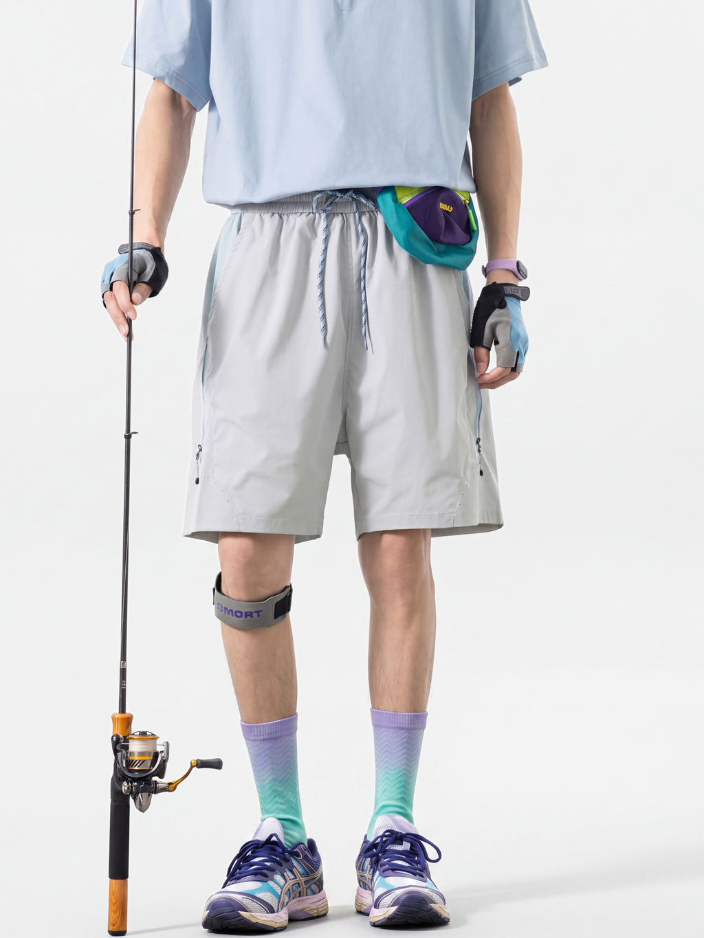 SlateLine - Unisex Water-Repellent Abrasion-Resistant Sports Shorts