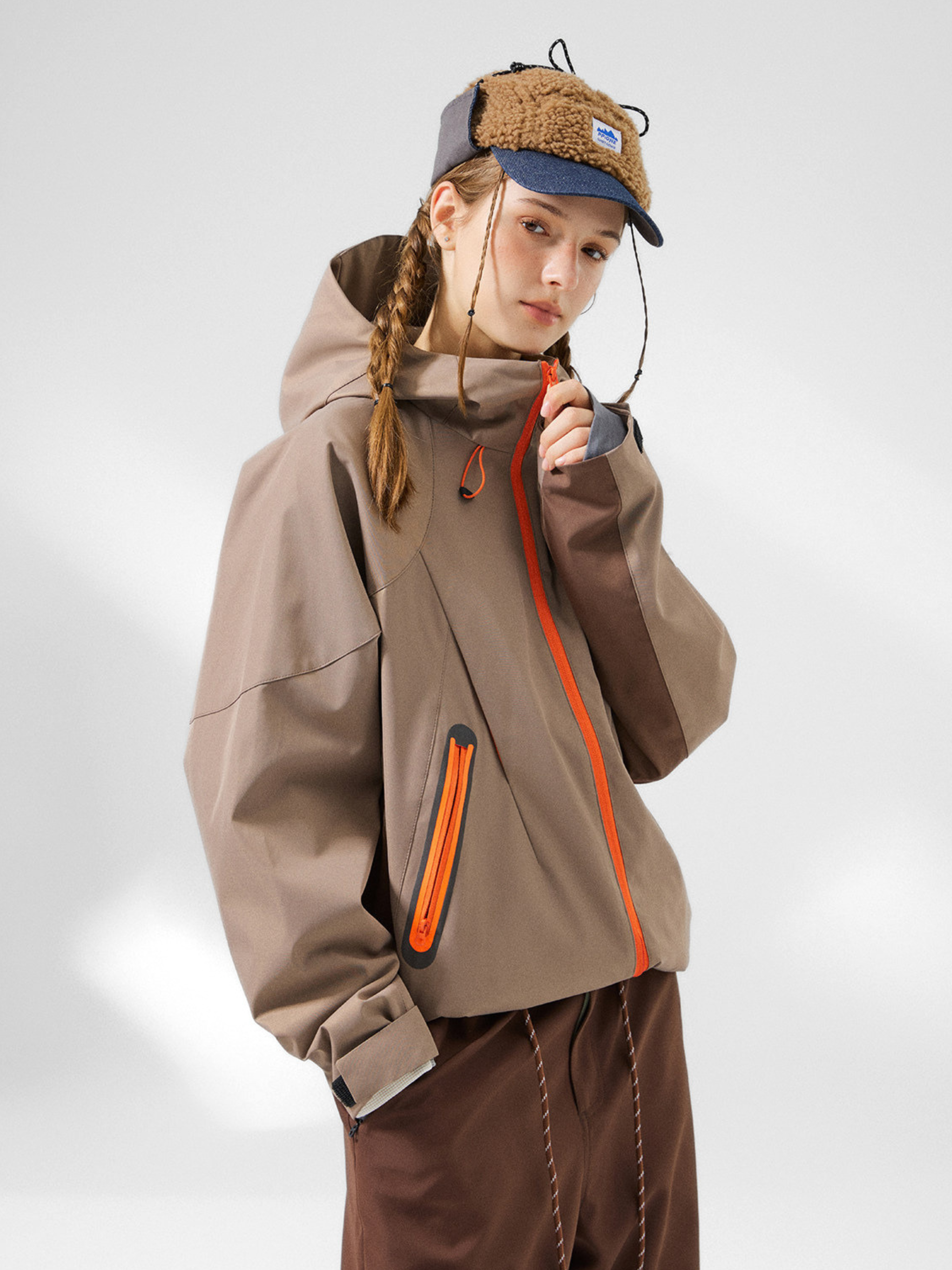 Ashrun - 8000mm Waterproof Reflective Shell Jacket