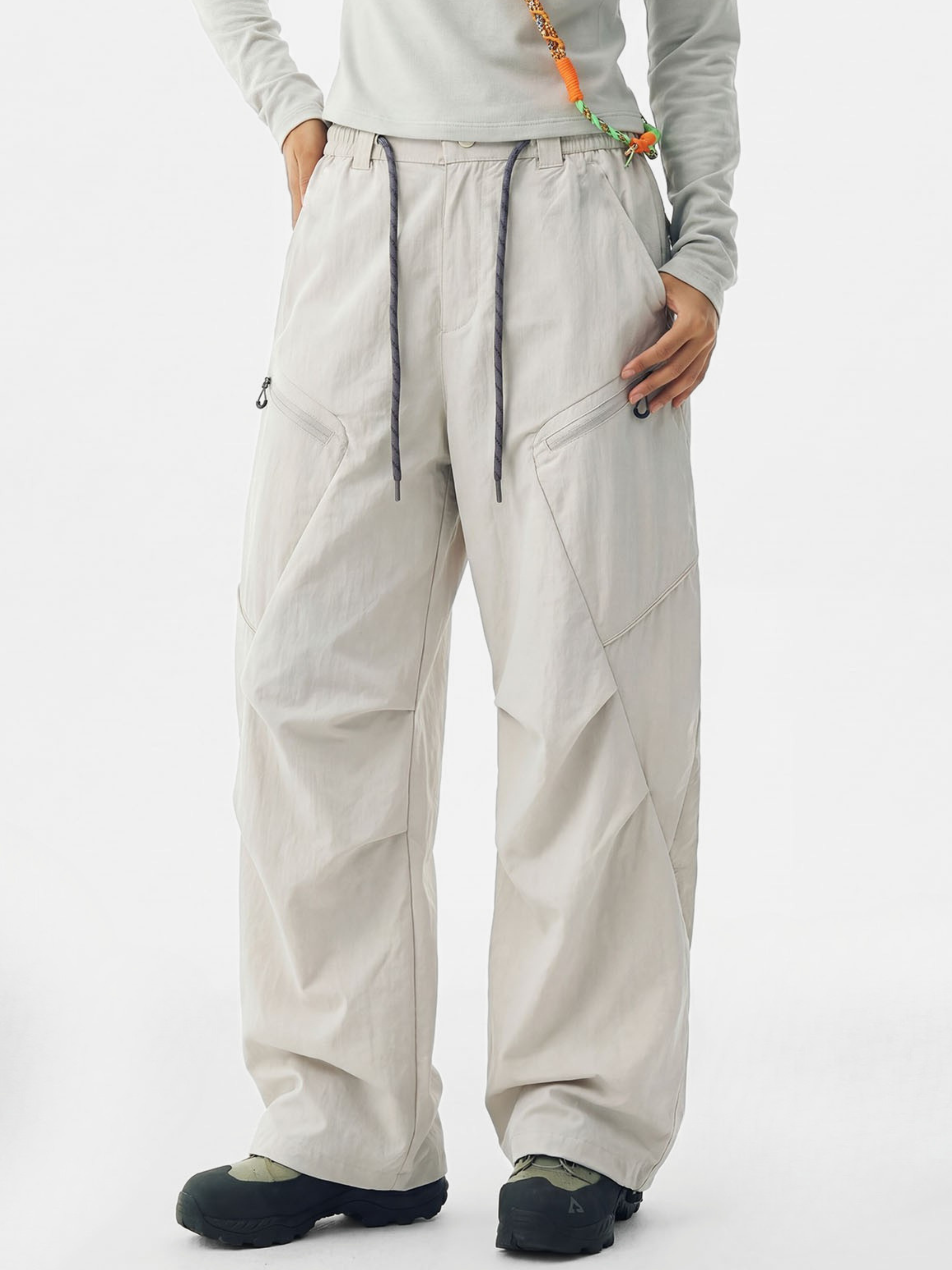 MesaGrip - Women's Water-Repellent Multi-Pocket Lightweight Shell Pants