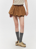 AirSwirl - Women's Drawstring Elastic Waist Pleated Skirt