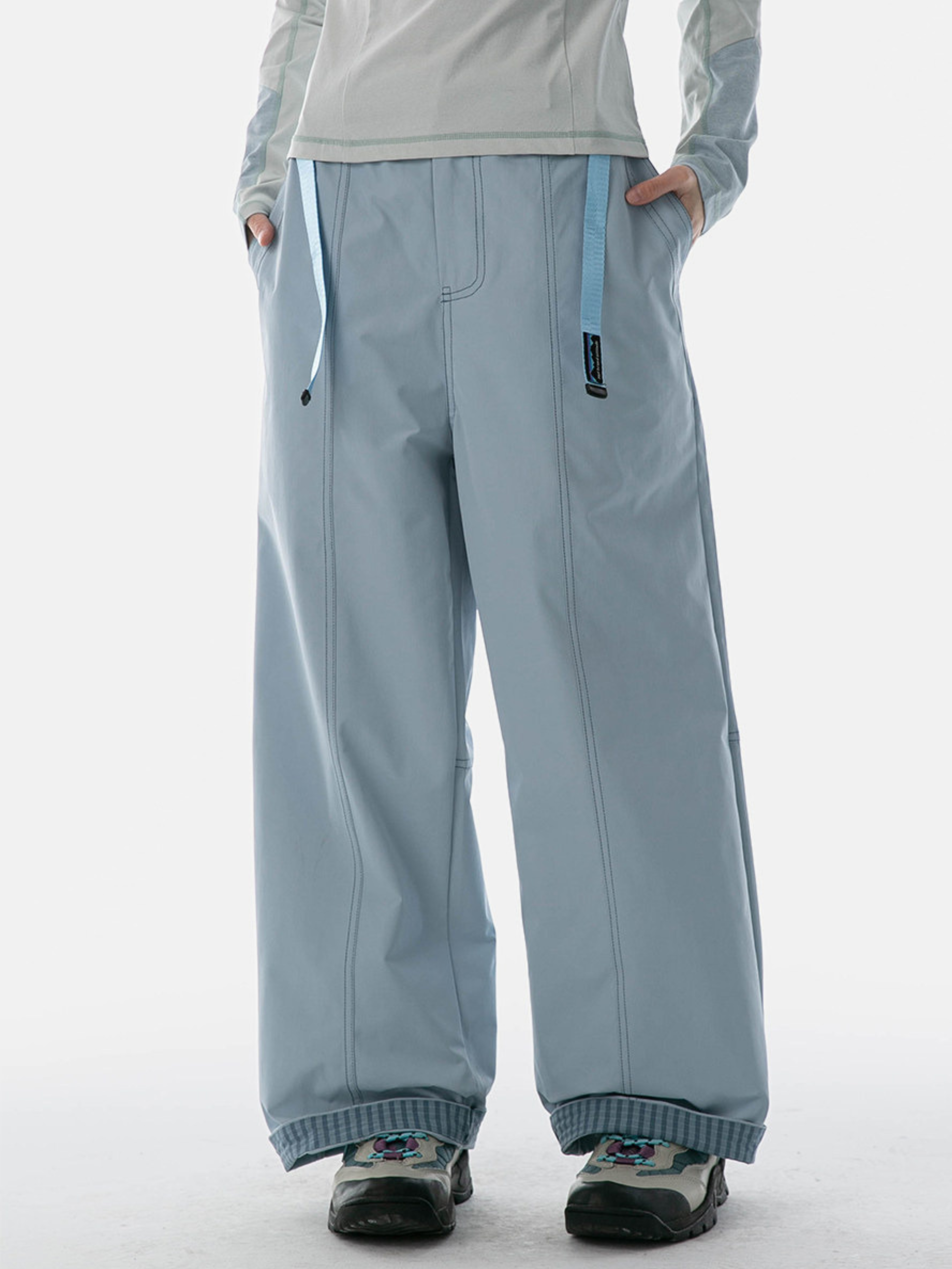Vellax - Women's Water-Repellent Straight-Leg Utility Pants