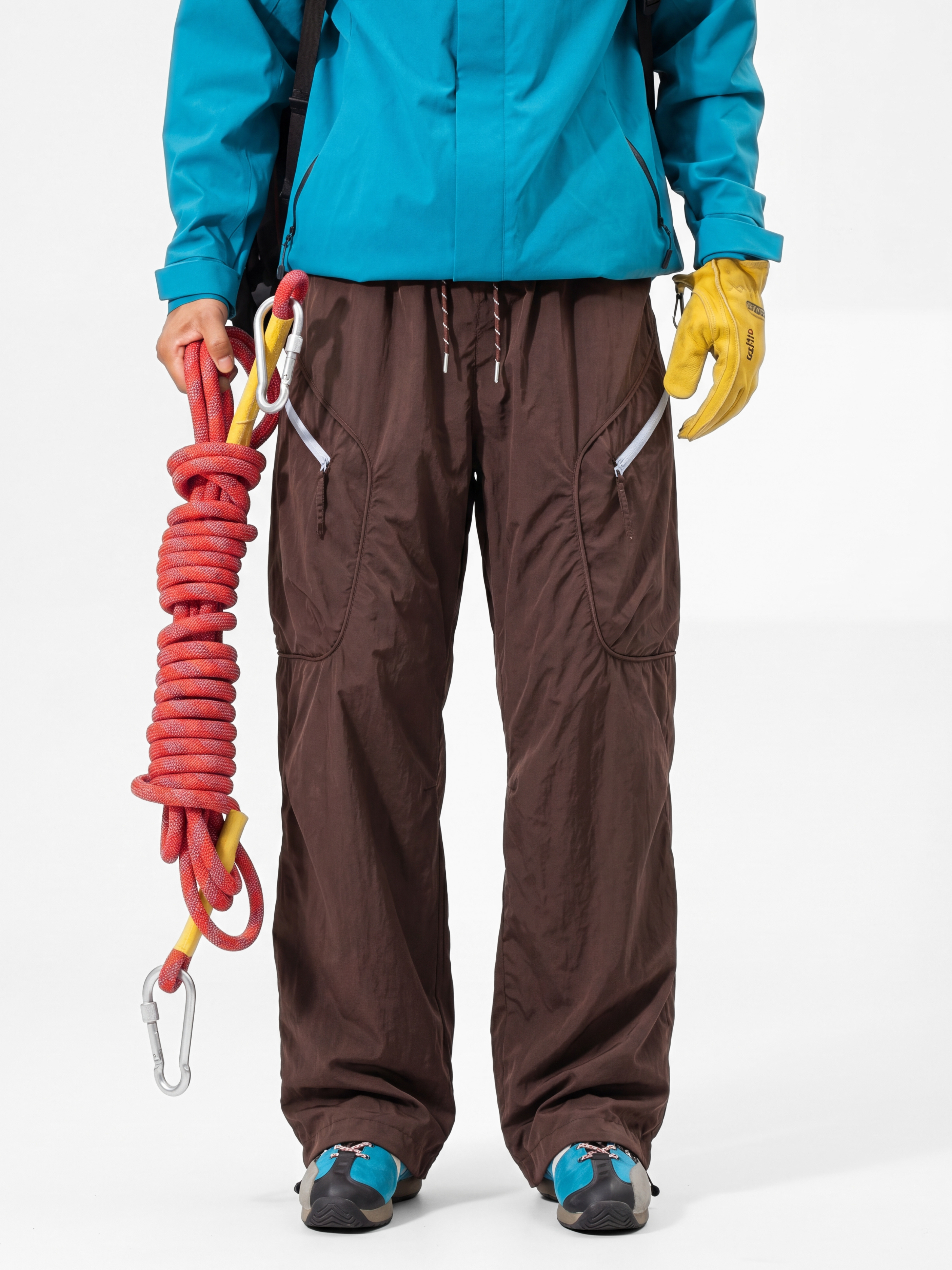 AlpRidge - Men's Water-Repellent Durable Shell Cargo Pants