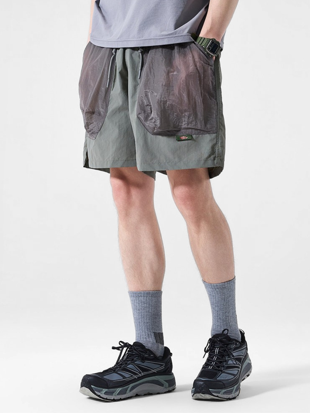 OwlGorge - Unisex Water-Repellent Breathable Hiking Cargo Shorts