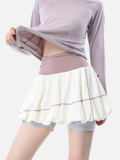 Boreax - Women's UV Protection Anti-Static 2-in-1 Bubble Skirt
