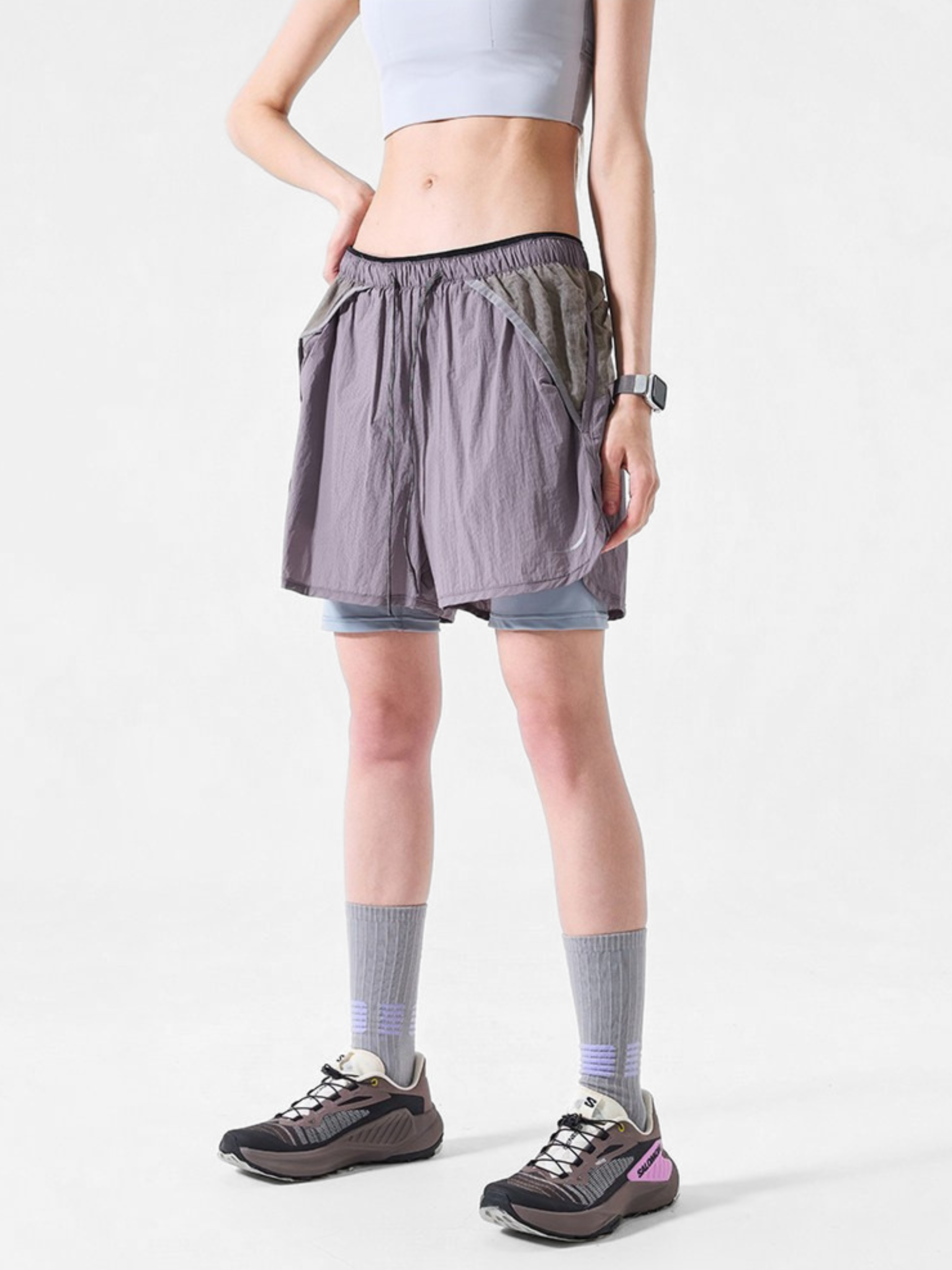 TrailSit - Quick-Dry 2-in-1 Active Shorts