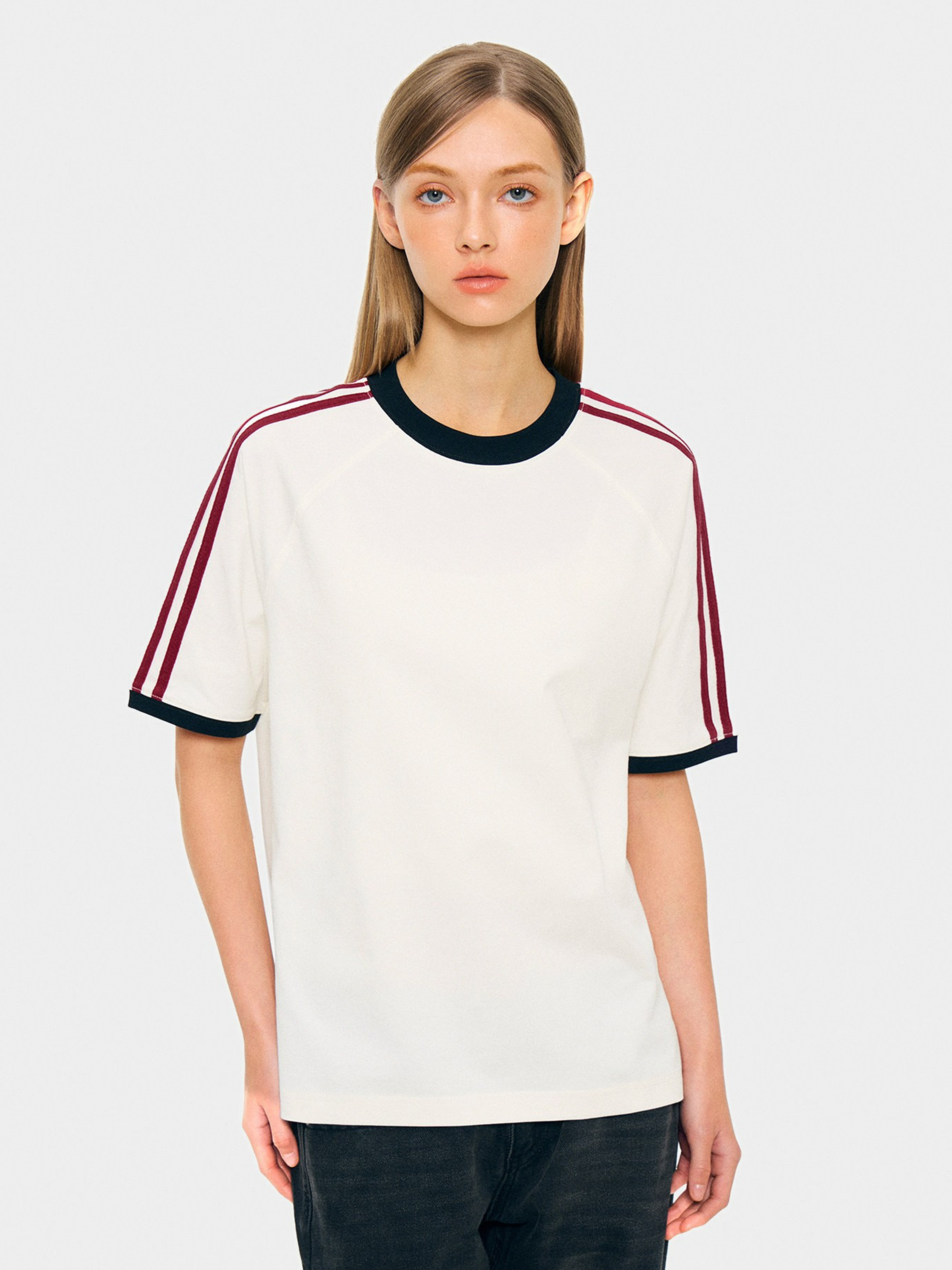 Dusttrail - Colorblock Cooling Striped Quick-Dry T-Shirt