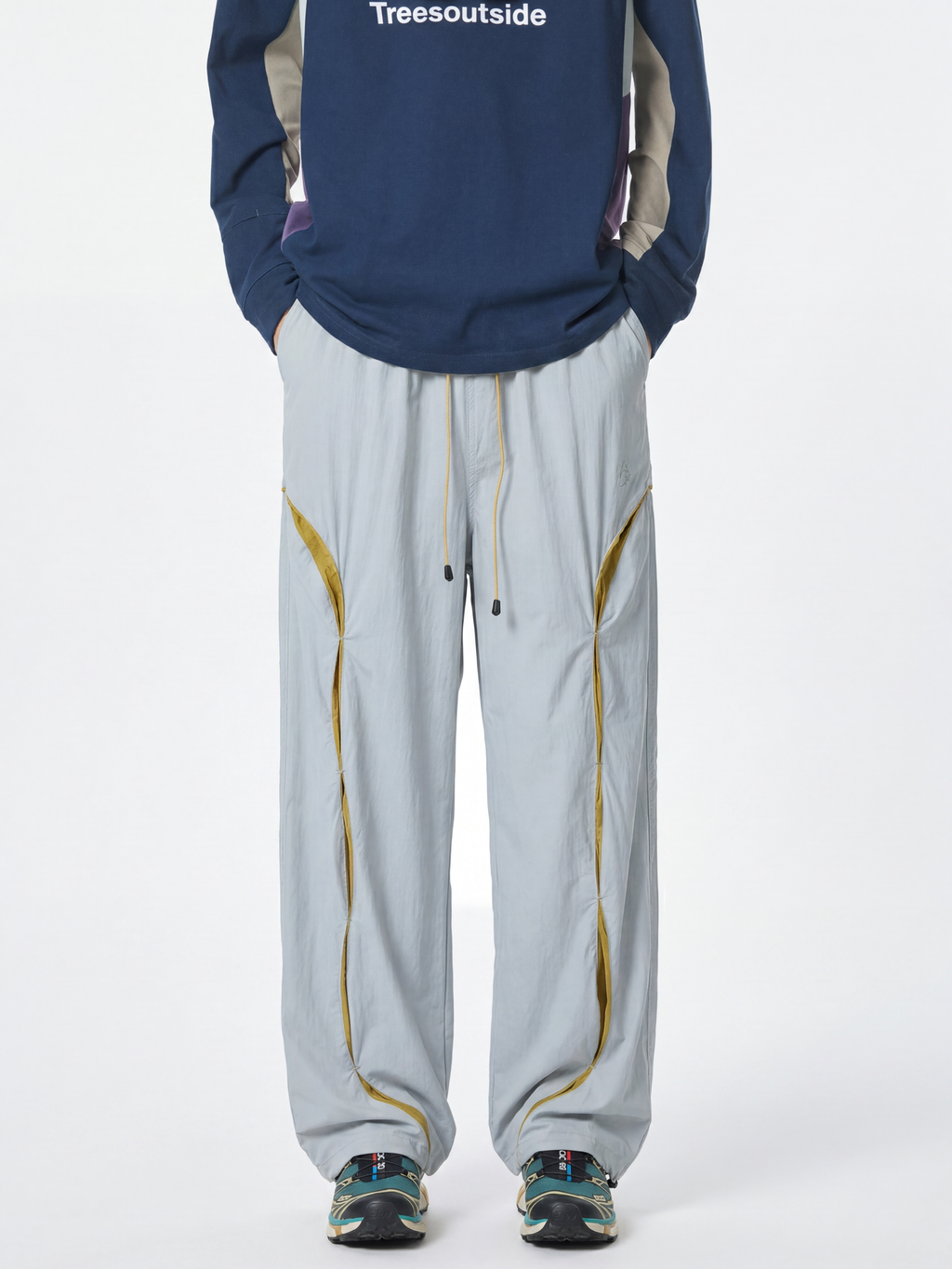 AlpineValley - UV-Resistant Water-Repellent Colorblock Cargo Pants