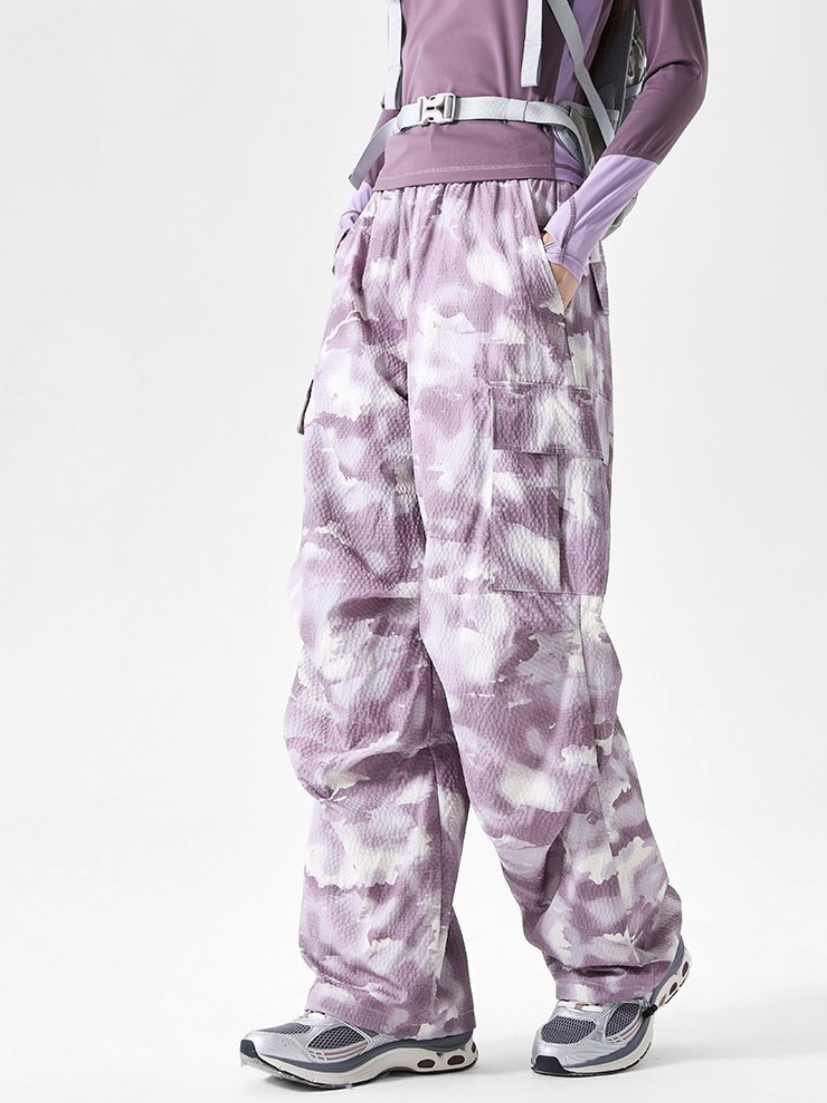 OwlCliff - Triple-Protection Water-Repellent Camo Cargo Pants