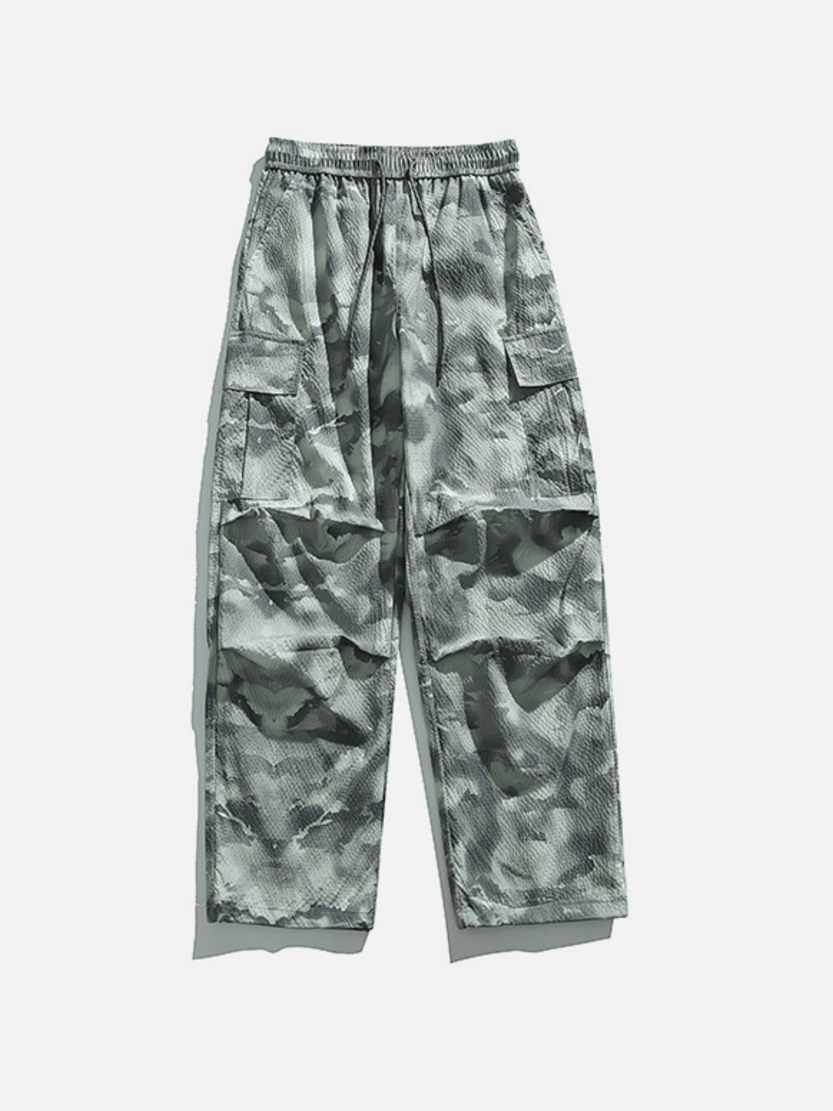 OwlCliff - Unisex Triple-Protection Water-Repellent Camo Cargo Pants