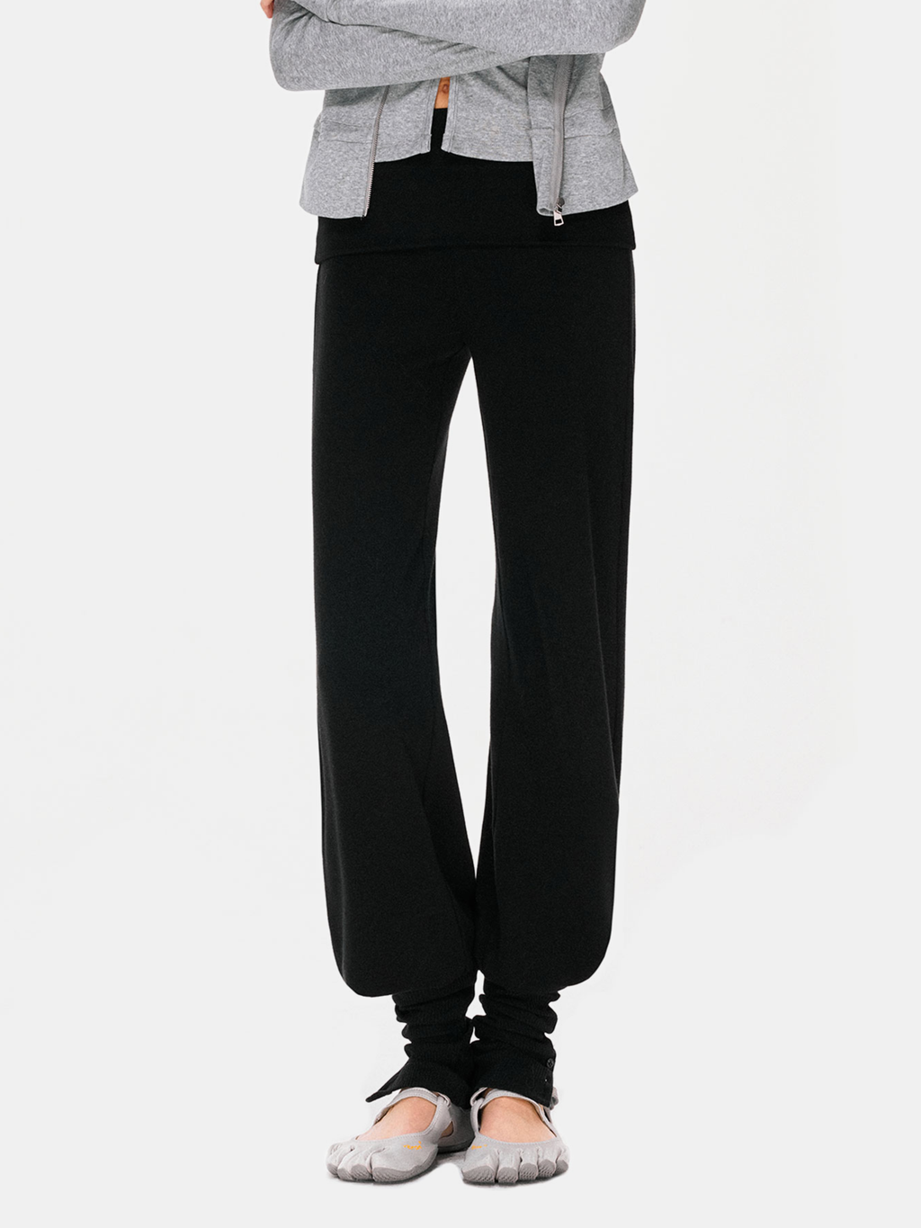 Hallowbrook - Women's Detachable Sock-Cuff Convertible Sweatpants