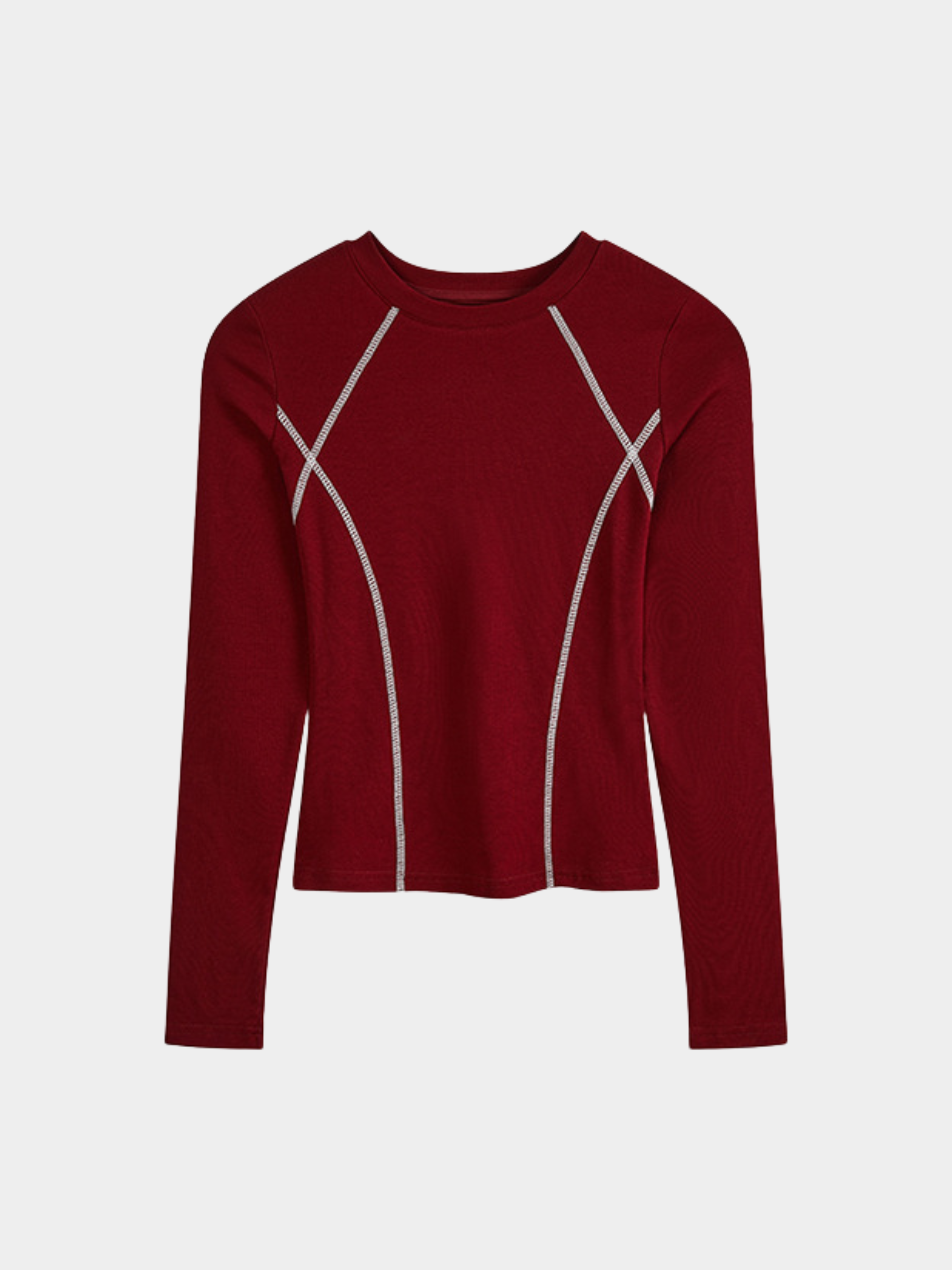 Darkrun - Women's Slim Fit Cropped Long Sleeve T-Shirt