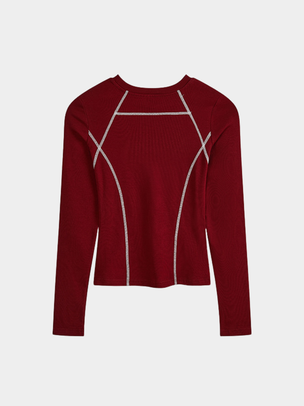 Darkrun - Women's Slim Fit Cropped Long Sleeve T-Shirt