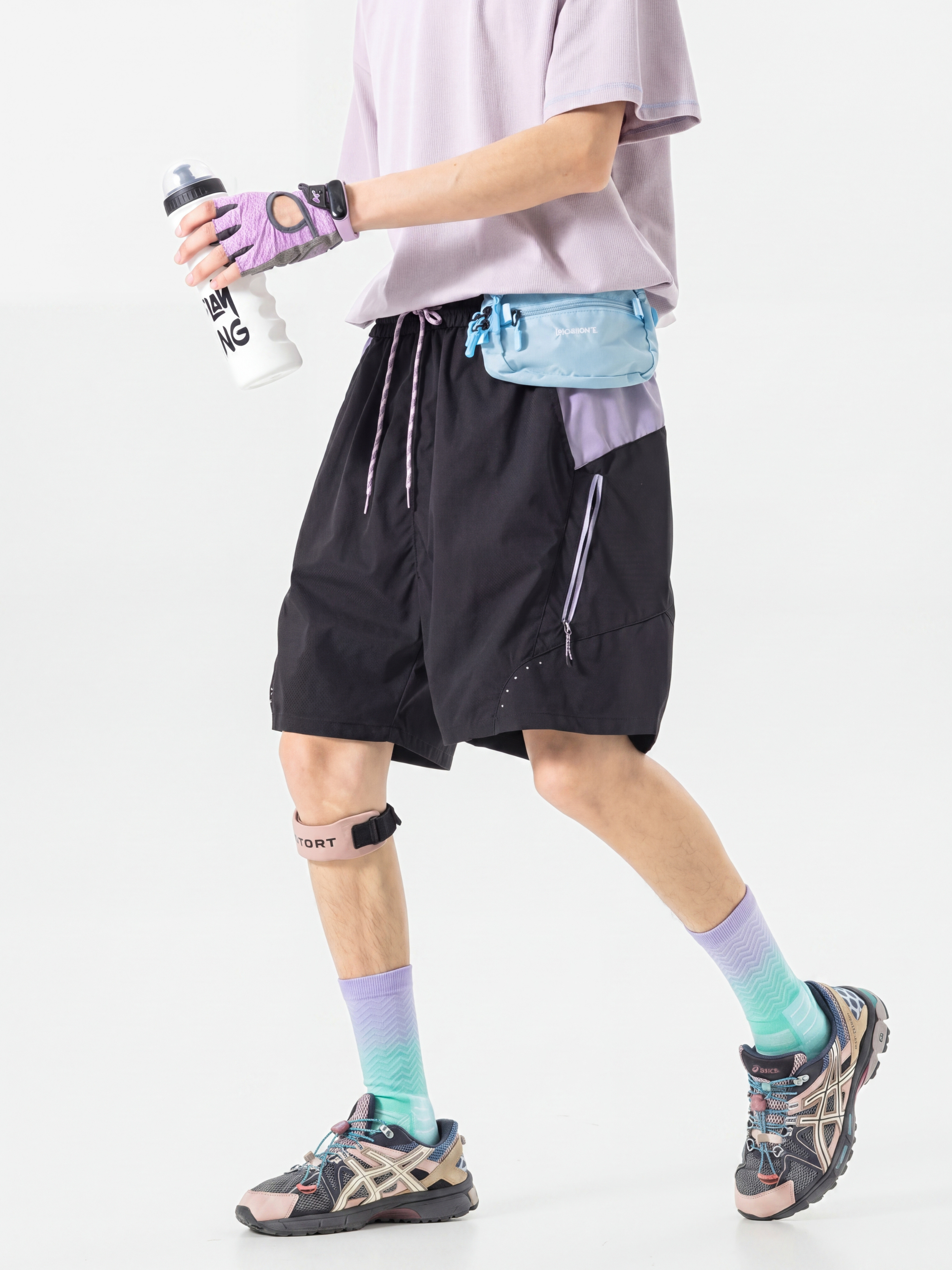 SlateLine - Unisex Water-Repellent Abrasion-Resistant Sports Shorts