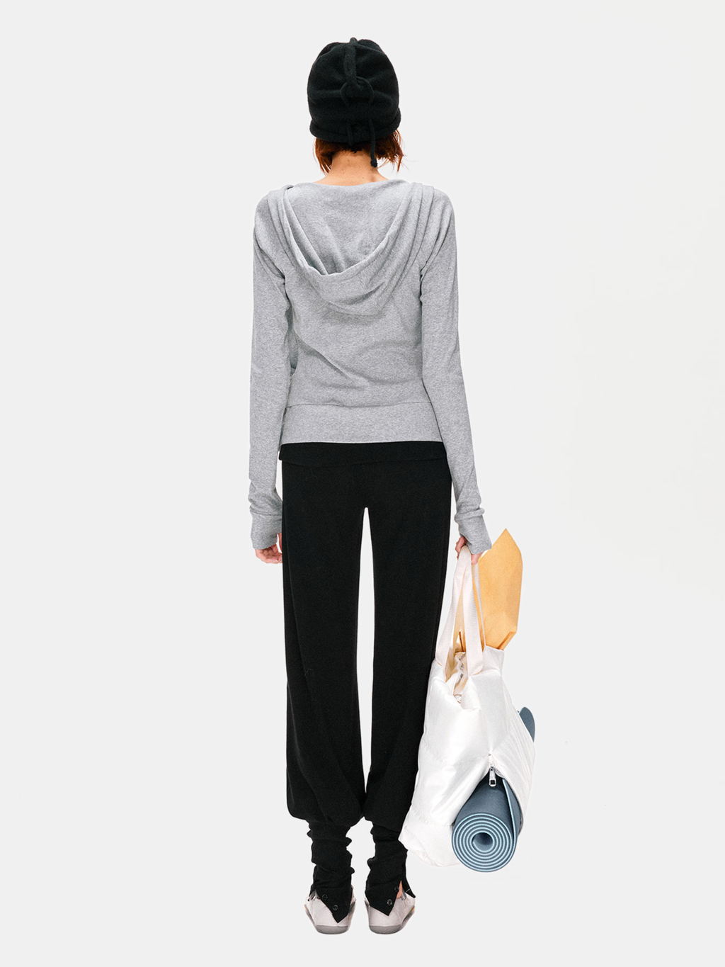 Hallowbrook - Women's Detachable Sock-Cuff Convertible Sweatpants