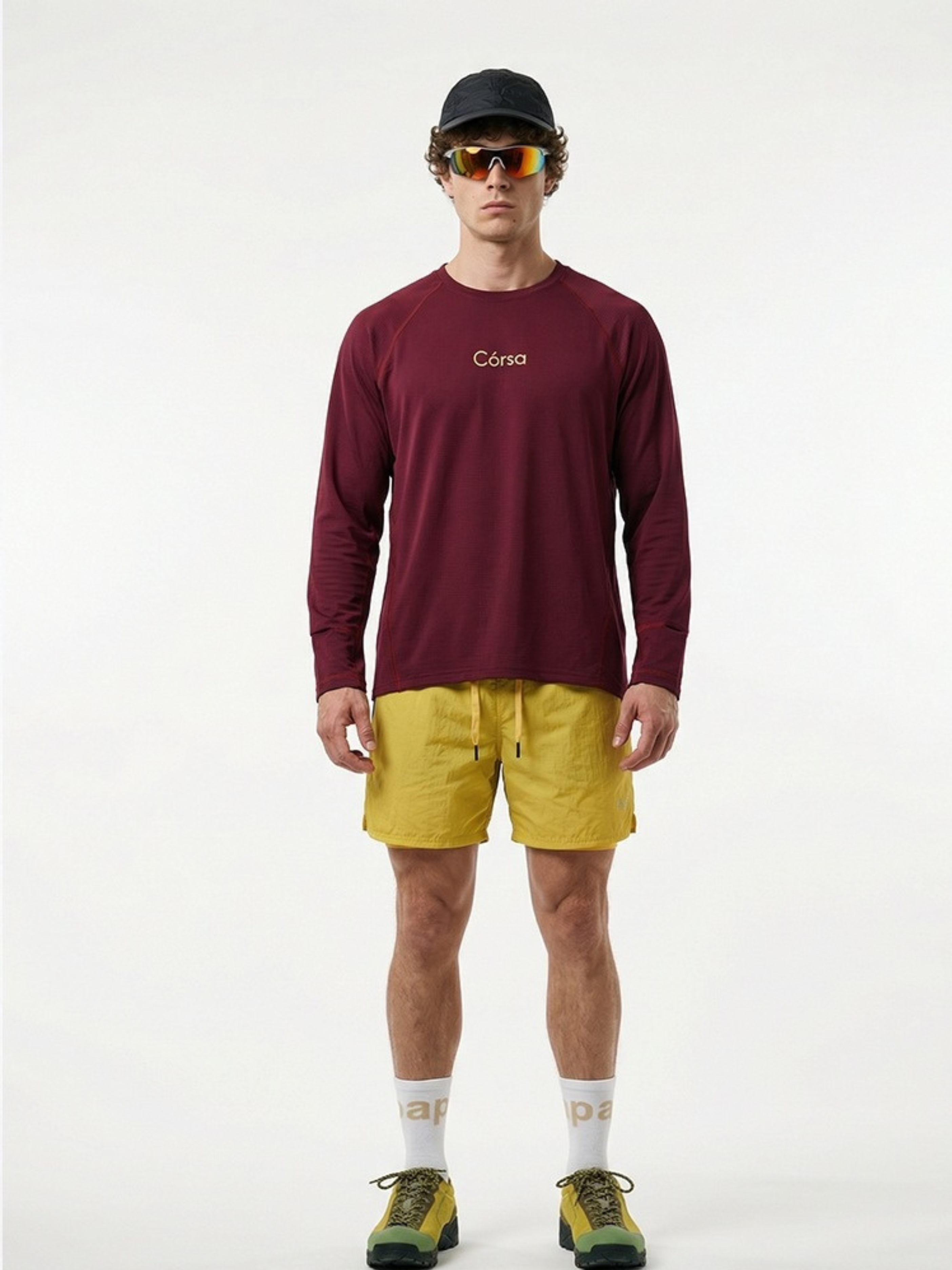 GreenRidge - Quick-Dry Contrast Color Performance T-Shirt