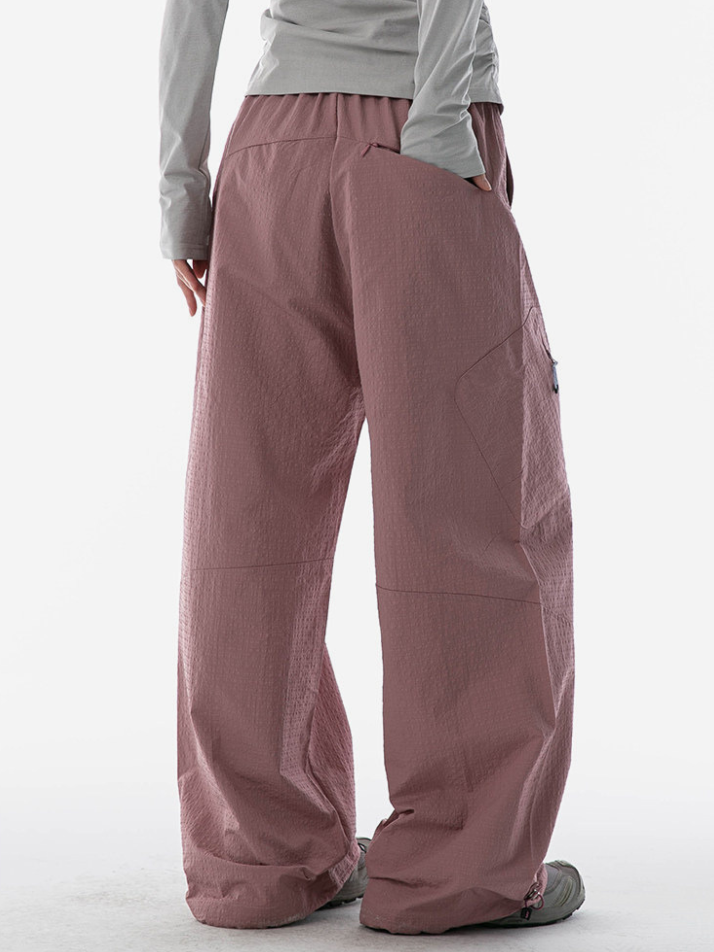 Thalax - Women's Large Pockets Water-Repellent Paratrooper Pants