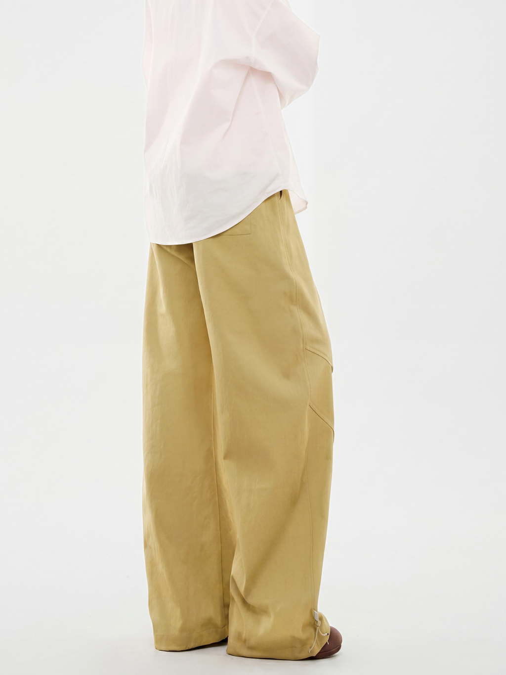 FlintPeak - Ruched Drawstring Utility Pants
