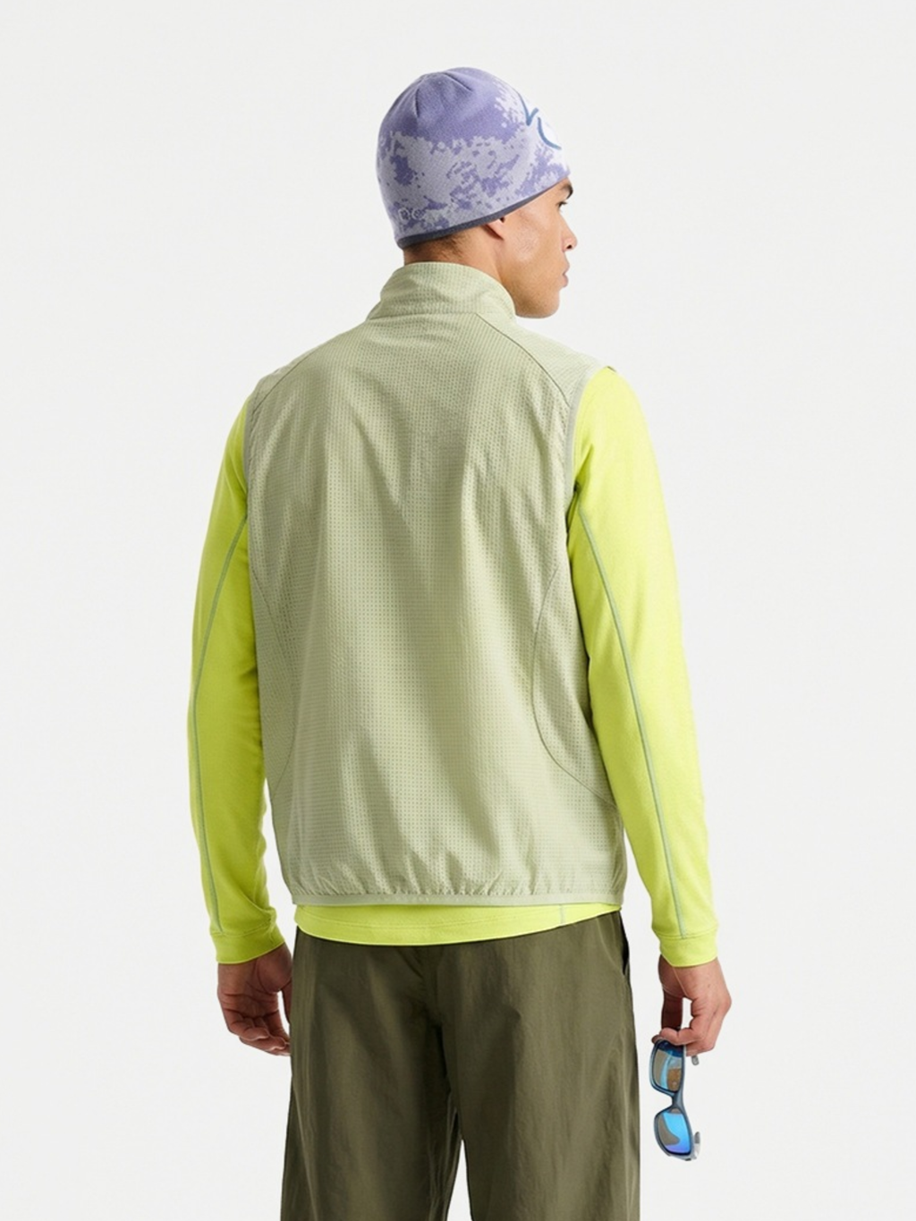 FoxCliff - Lightweight Perforated Mesh Breathable Zip Vest