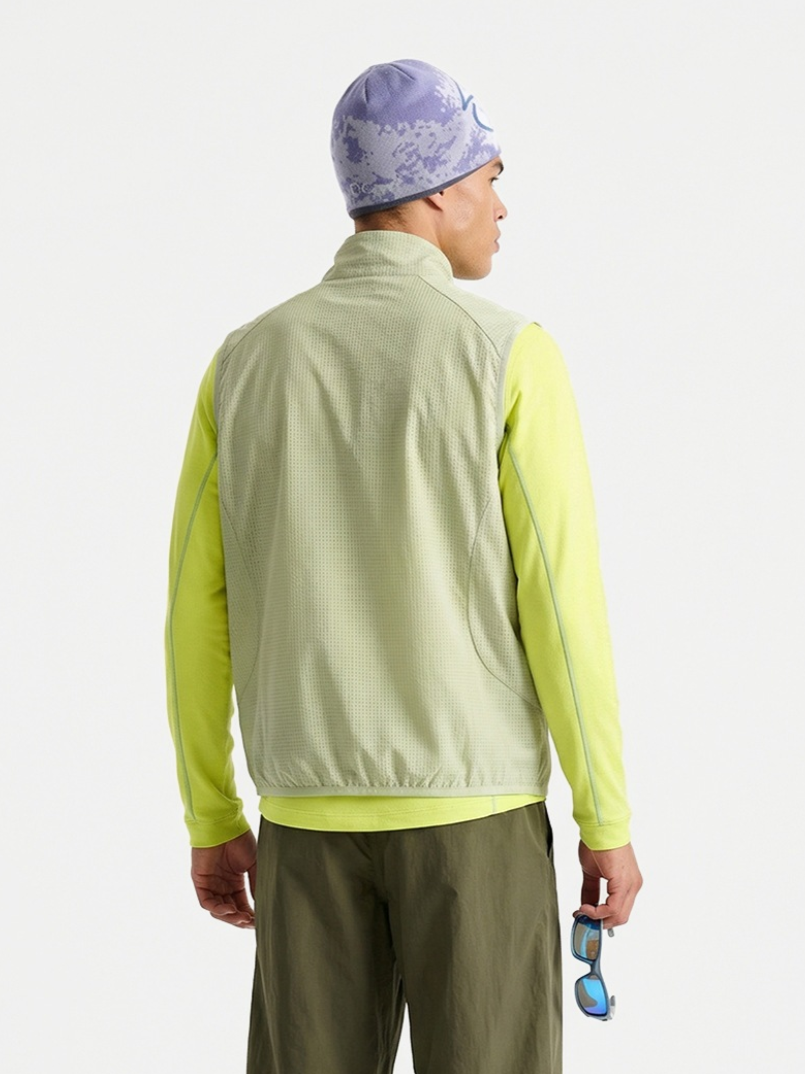 FoxCliff - Unisex Lightweight Perforated Mesh Breathable Zip Vest