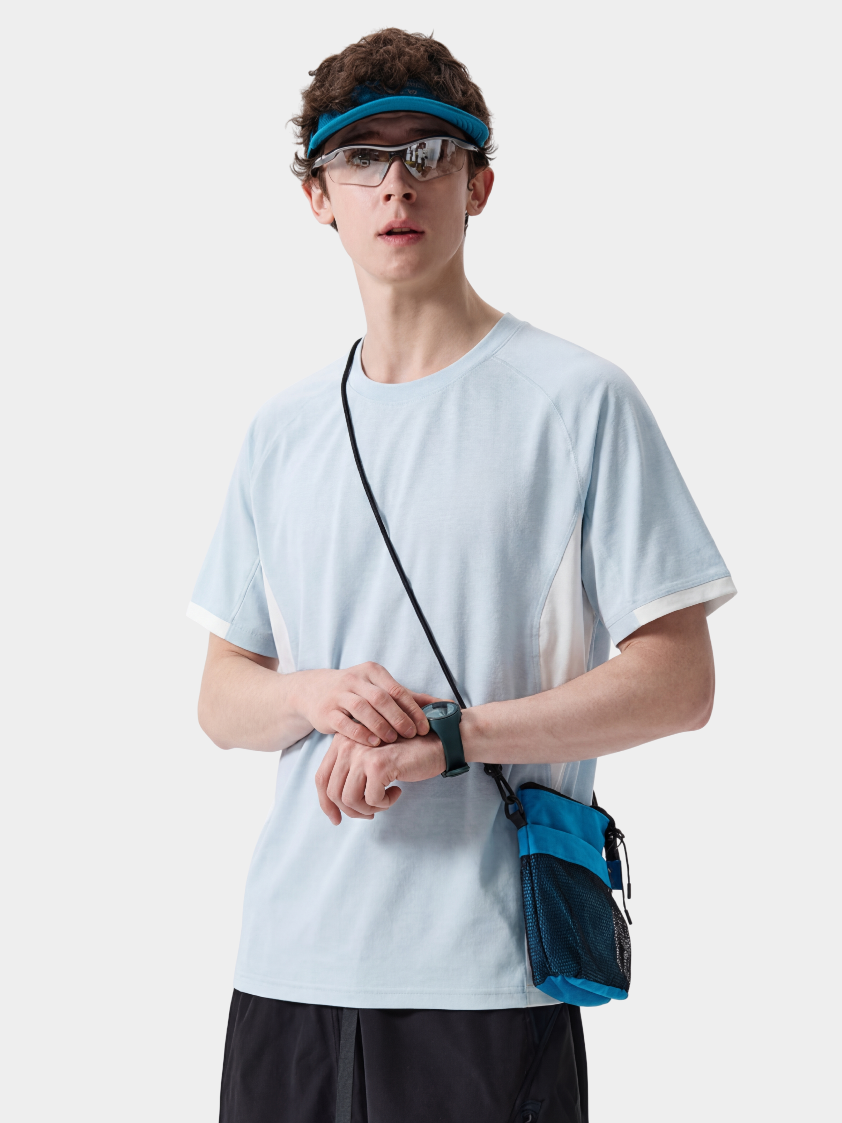 Fireclaw - Quick-Dry Colorblock Performance T-Shirt