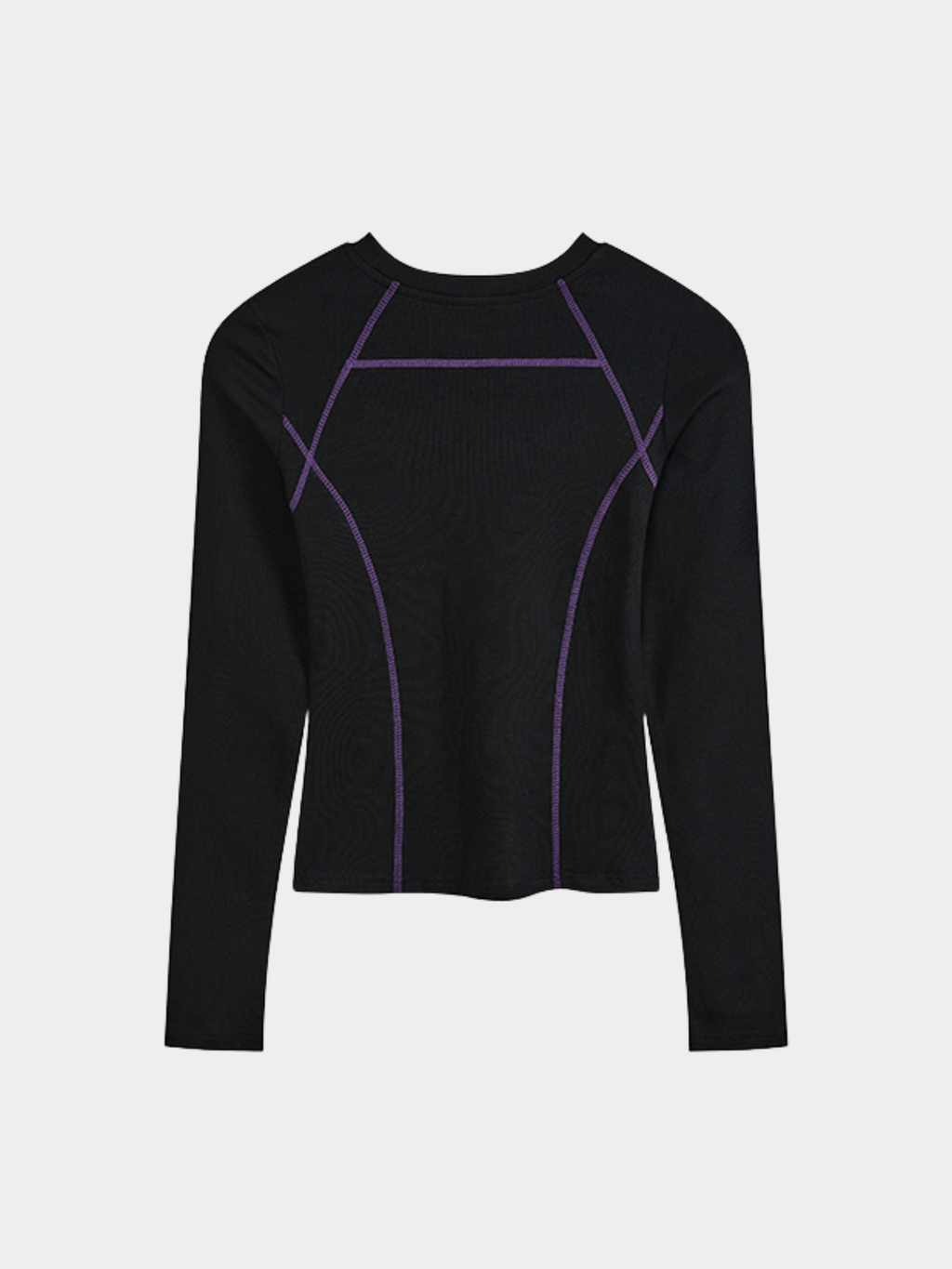 Darkrun - Women's Slim Fit Cropped Long Sleeve T-Shirt