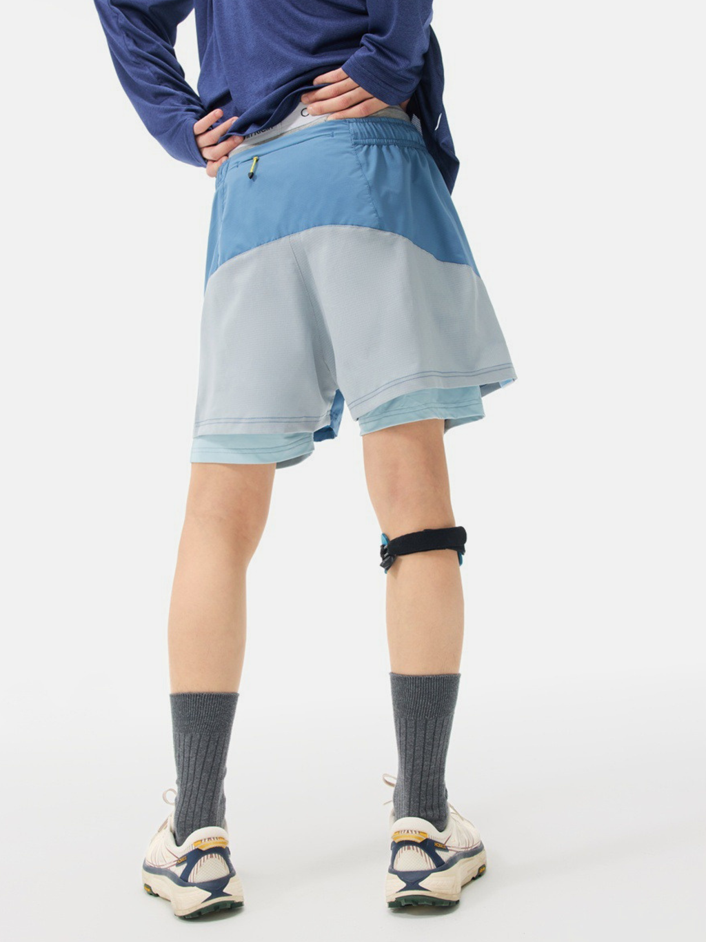 AlpGear - Unisex Quick-Dry 2-in-1 Anti-Exposure Athletic Shorts