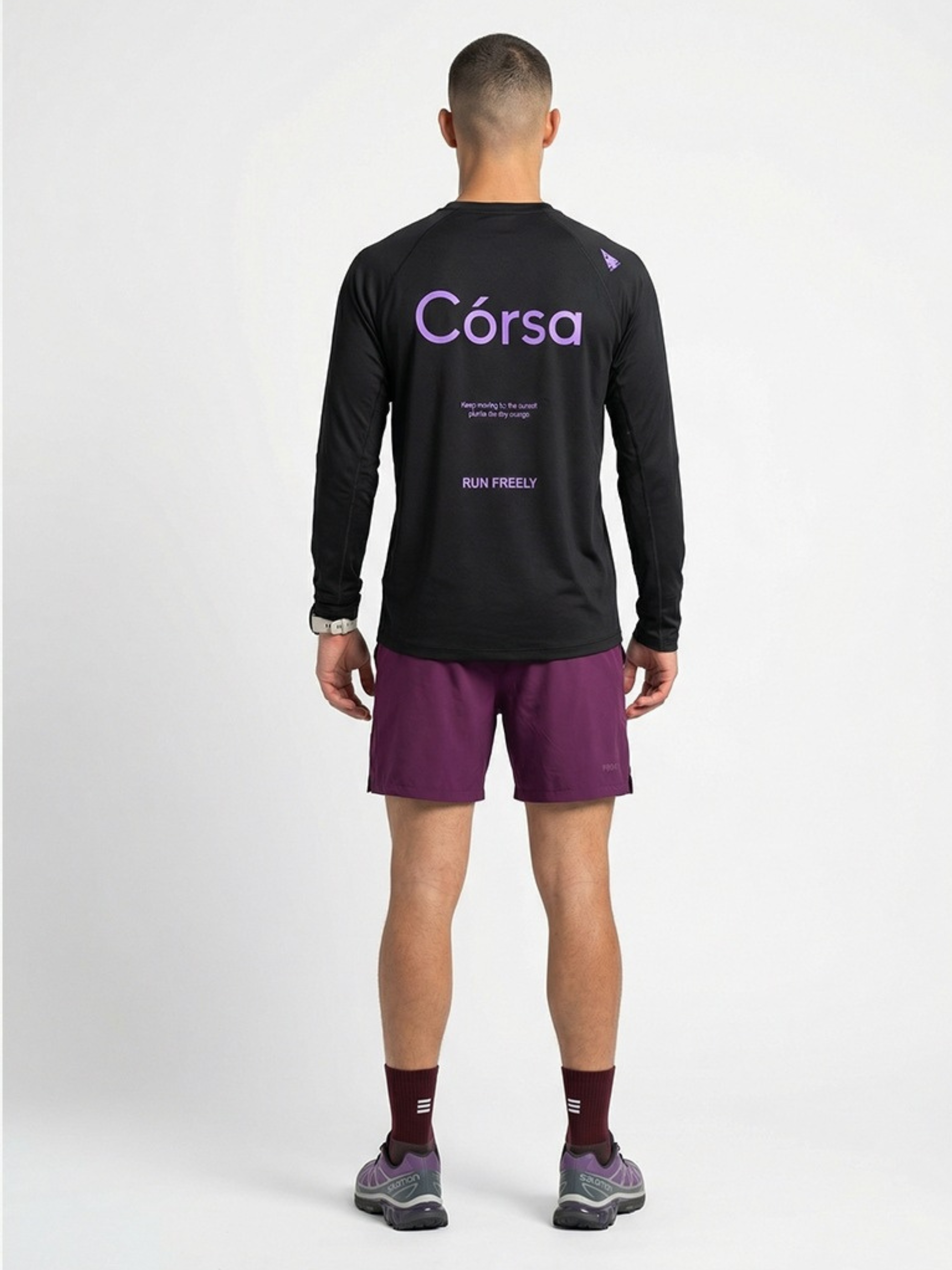GreenRidge - Quick-Dry Contrast Color Performance T-Shirt