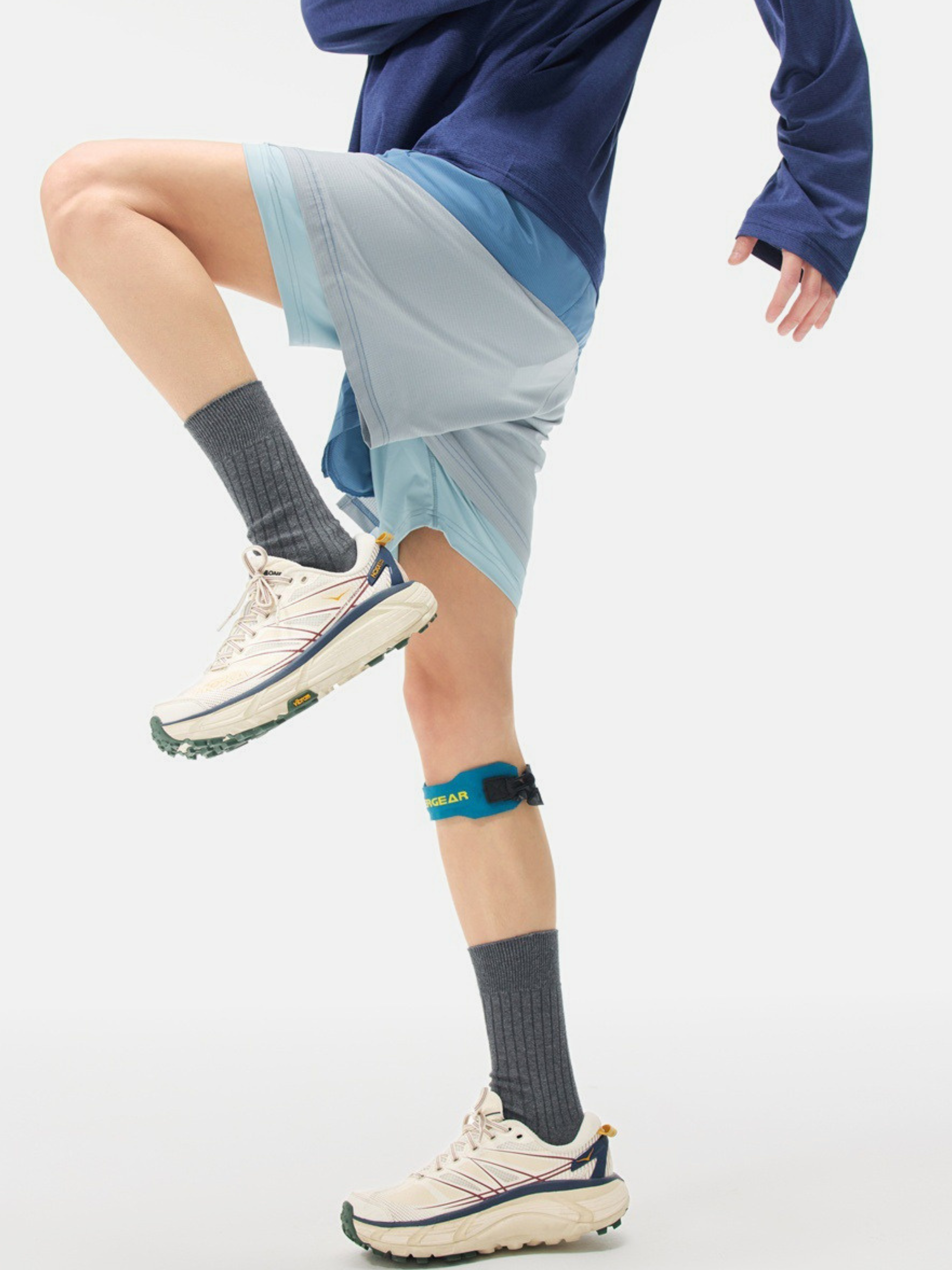 AlpGear - Unisex Quick-Dry 2-in-1 Anti-Exposure Athletic Shorts