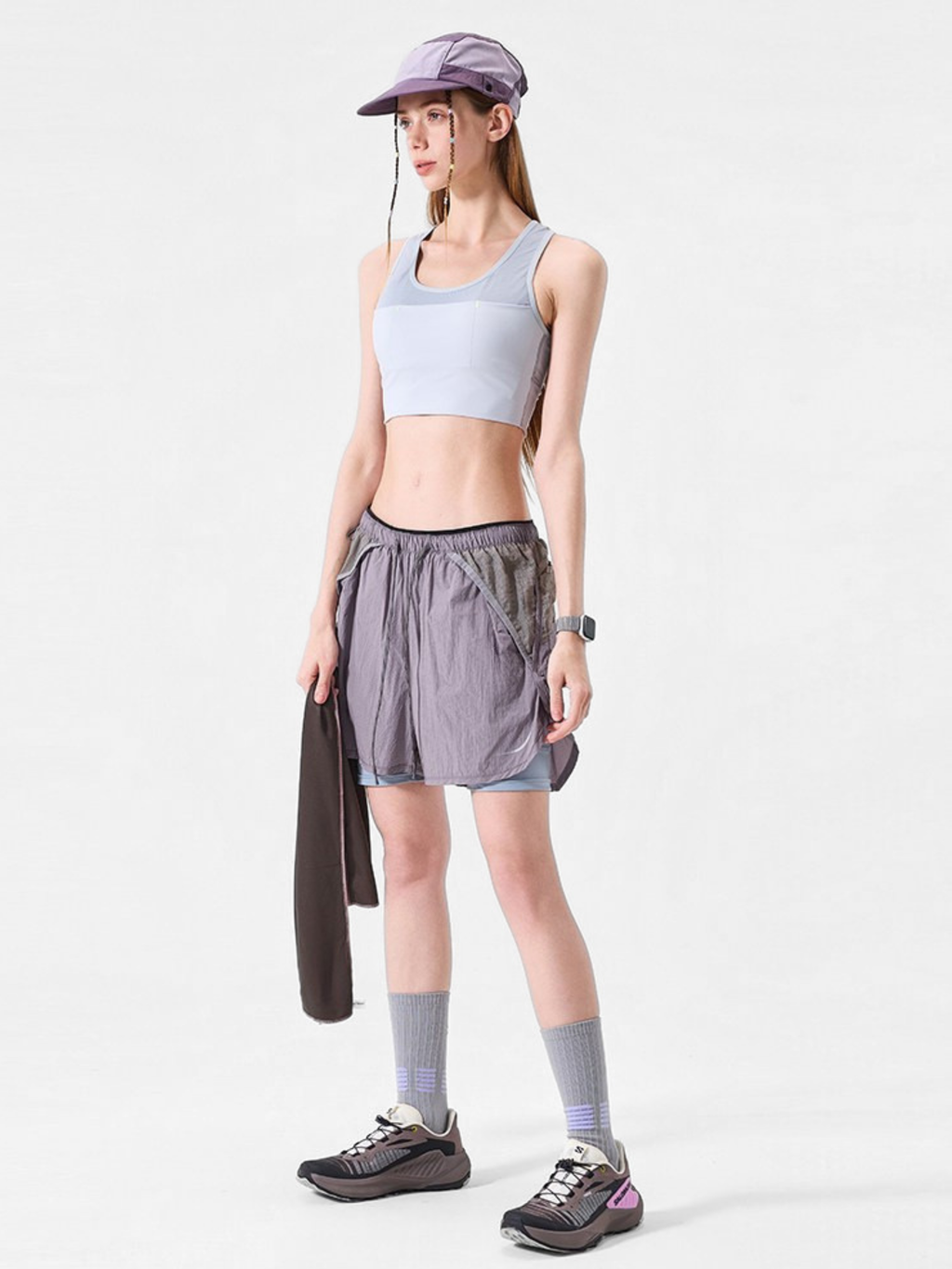 TrailSit - Unisex Quick-Dry 2-in-1 Active Shorts