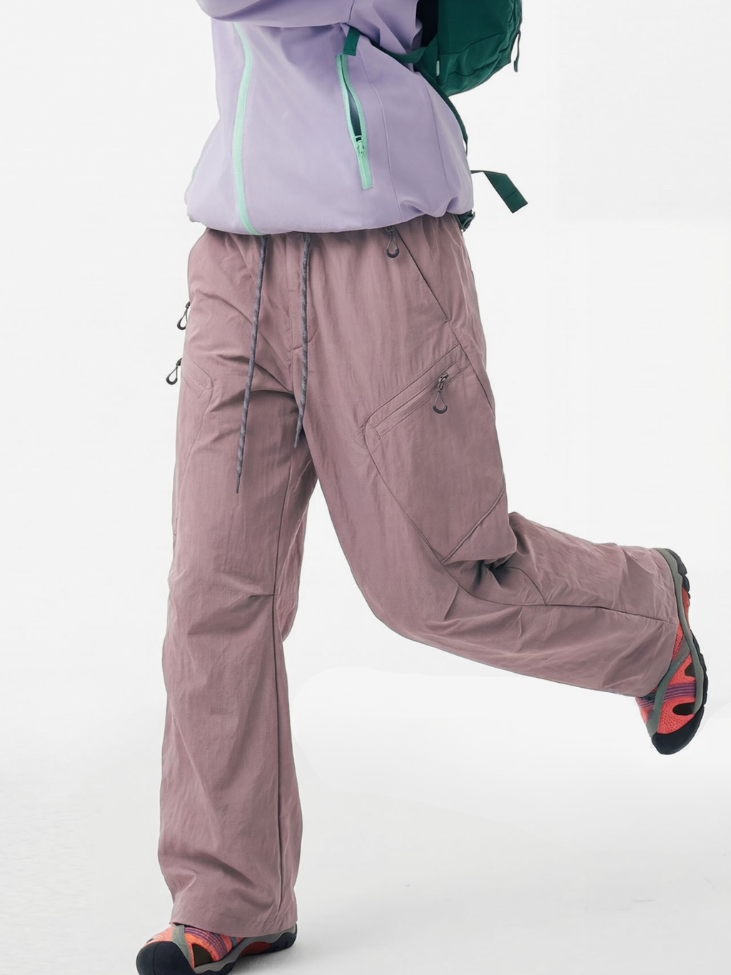 MesaGrip - Women's Water-Repellent Multi-Pocket Lightweight Shell Pants