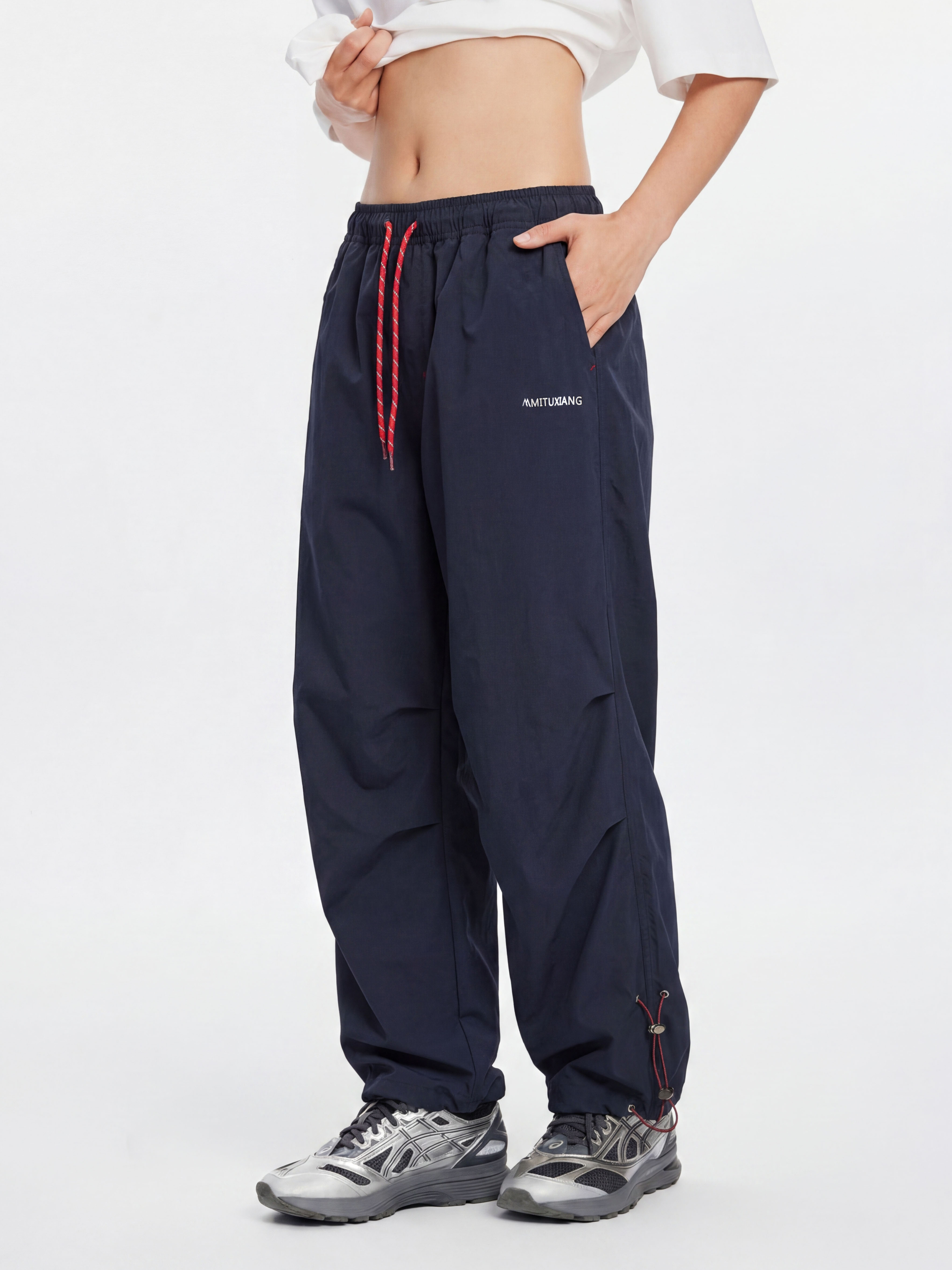 AlpTrail - Unisex Lightweight Windproof Water-Repellent Shell Pants