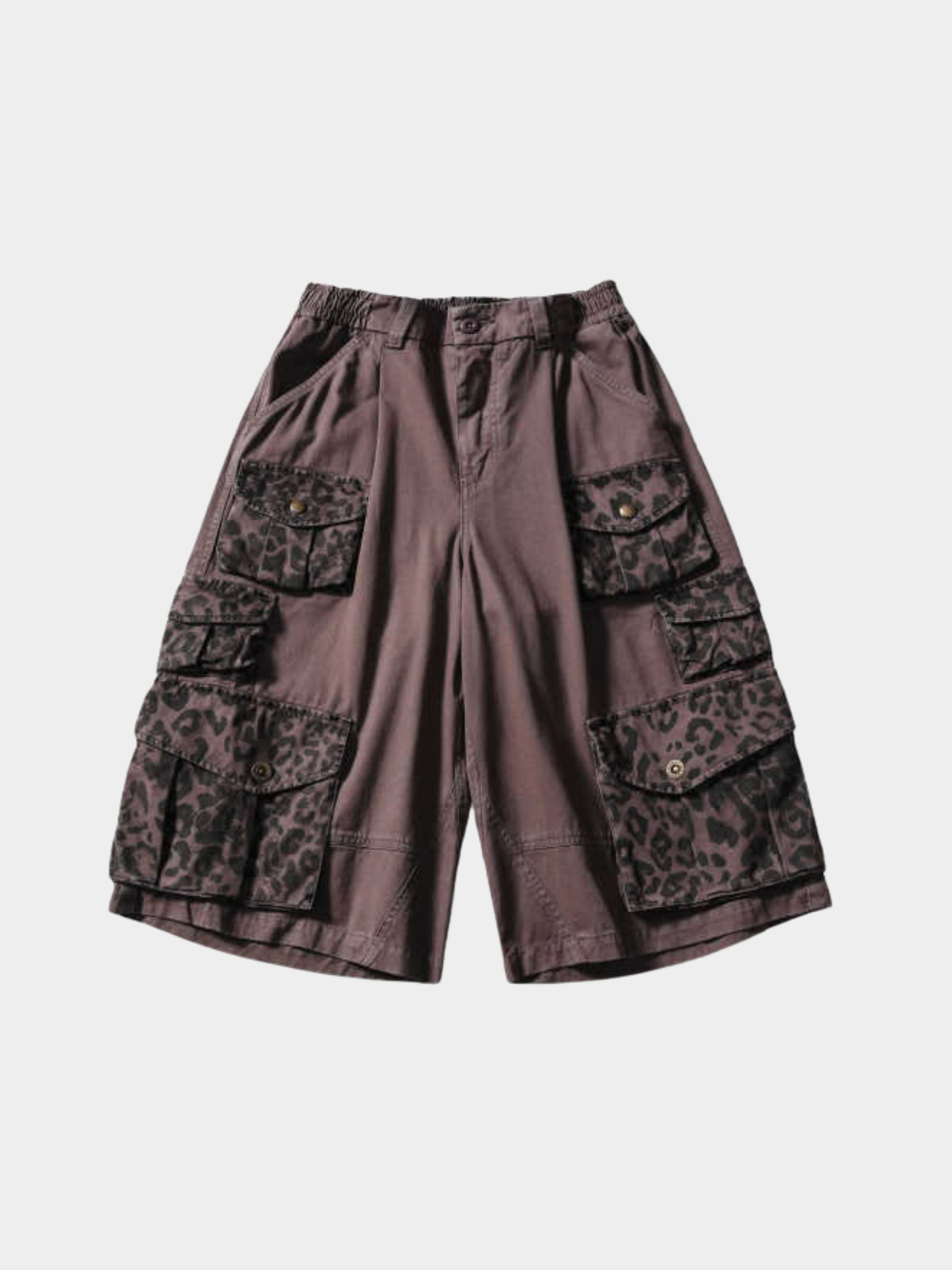 CampStick - Washed Solid Utility Cropped Pants