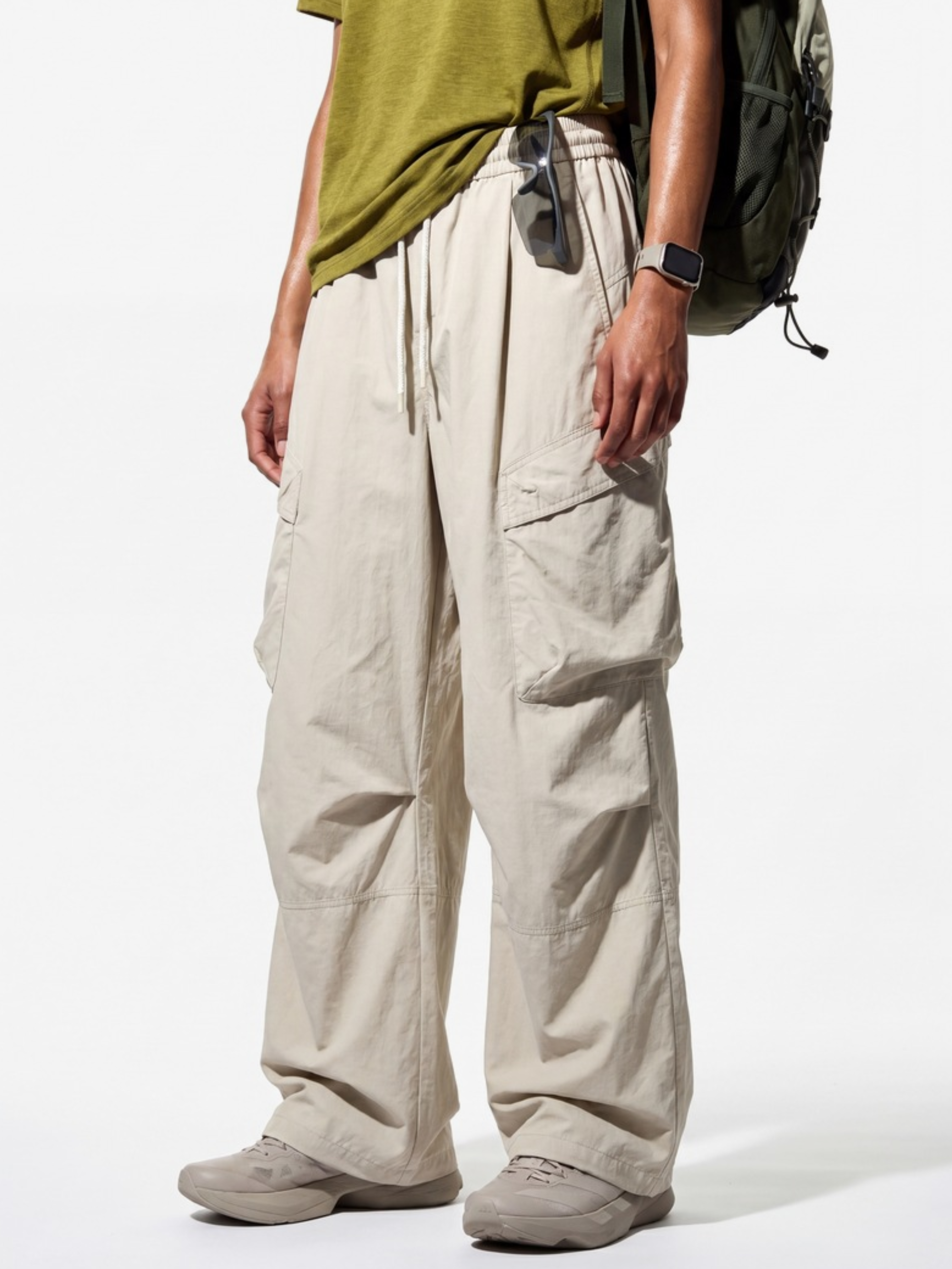 Treeline - Unisex Large Pocket Quick-Dry Curved-Leg Pants